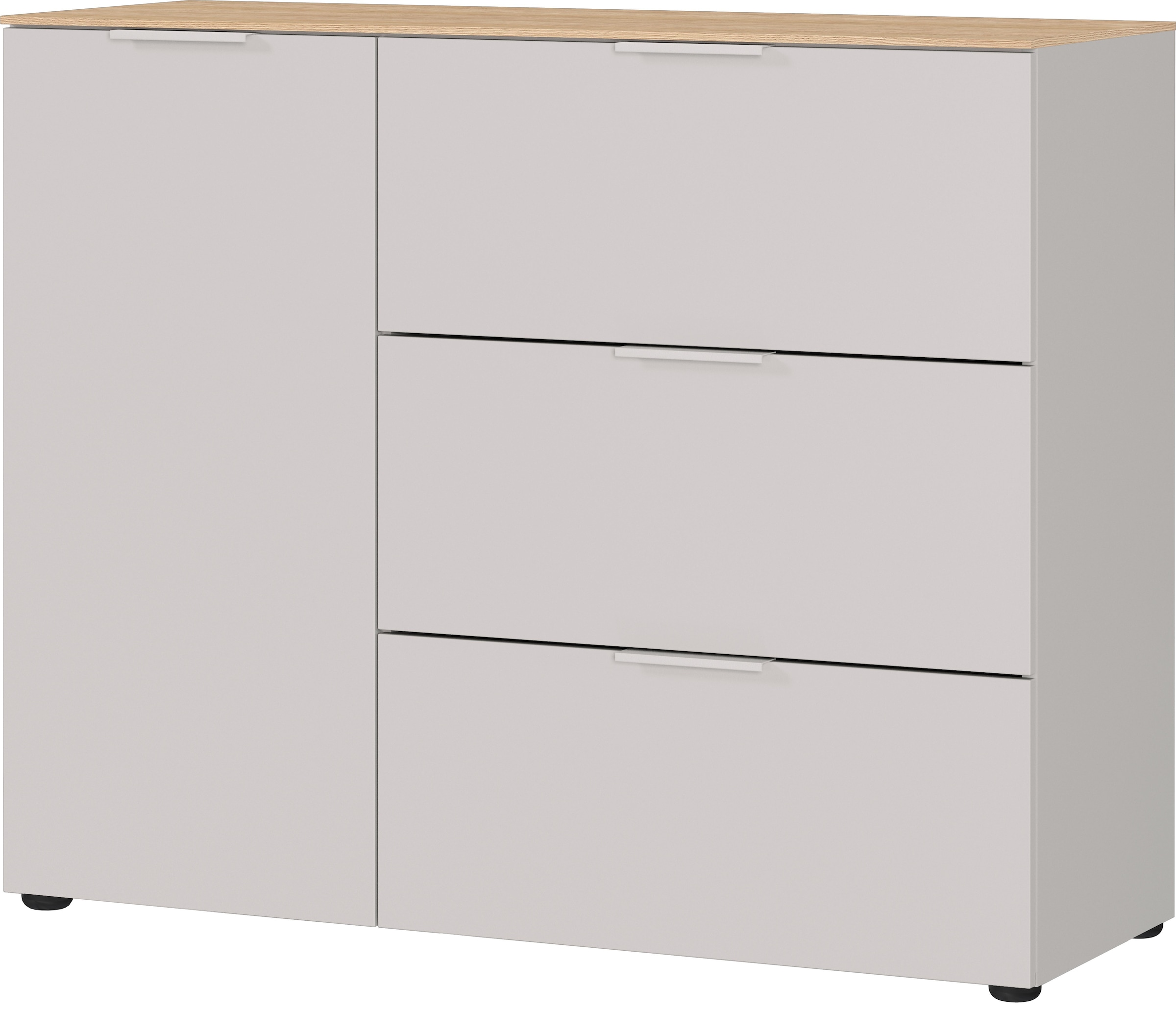 GERMANIA Sideboard "Savoca" 1 Stk. tlg. Breite 109 cm, Soft-close, 2 Fußvarianten inkl., Made in Germany