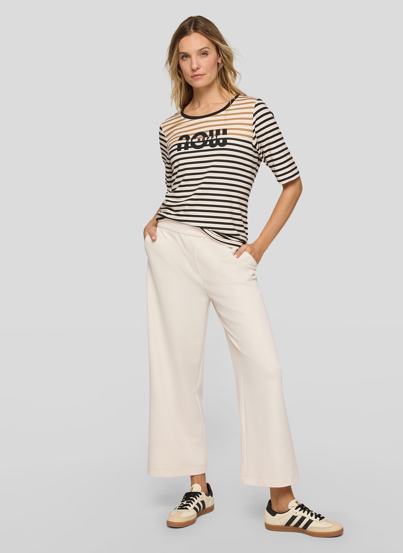 Rabe T-Shirt mit Schriftzug