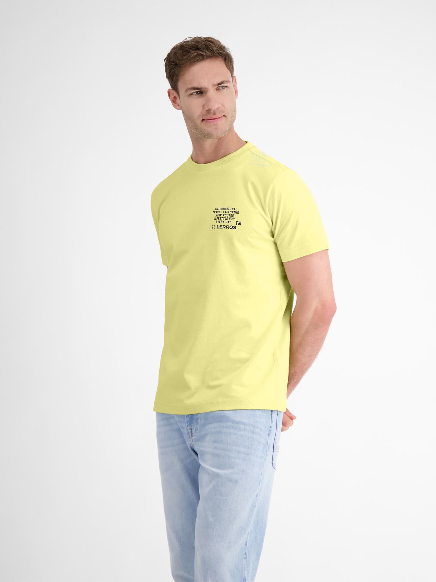 LERROS T-Shirt »Herren T-Shirt in weicher Jerseyqualität«
