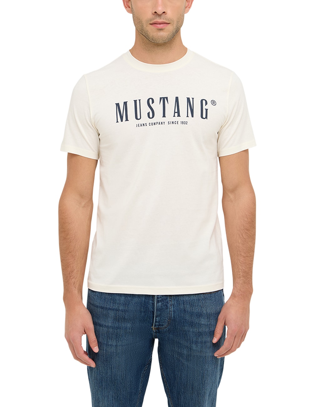 MUSTANG Kurzarmshirt "Herren Style Austin" günstig online kaufen