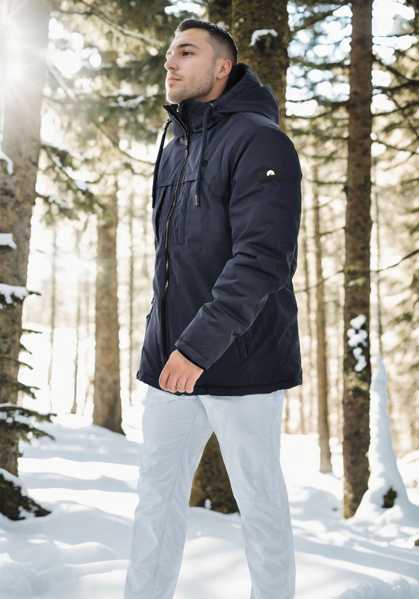 Arctic Seven Winterjacke »ASIvaar«, Mit warmem Teddyfell gefüttert