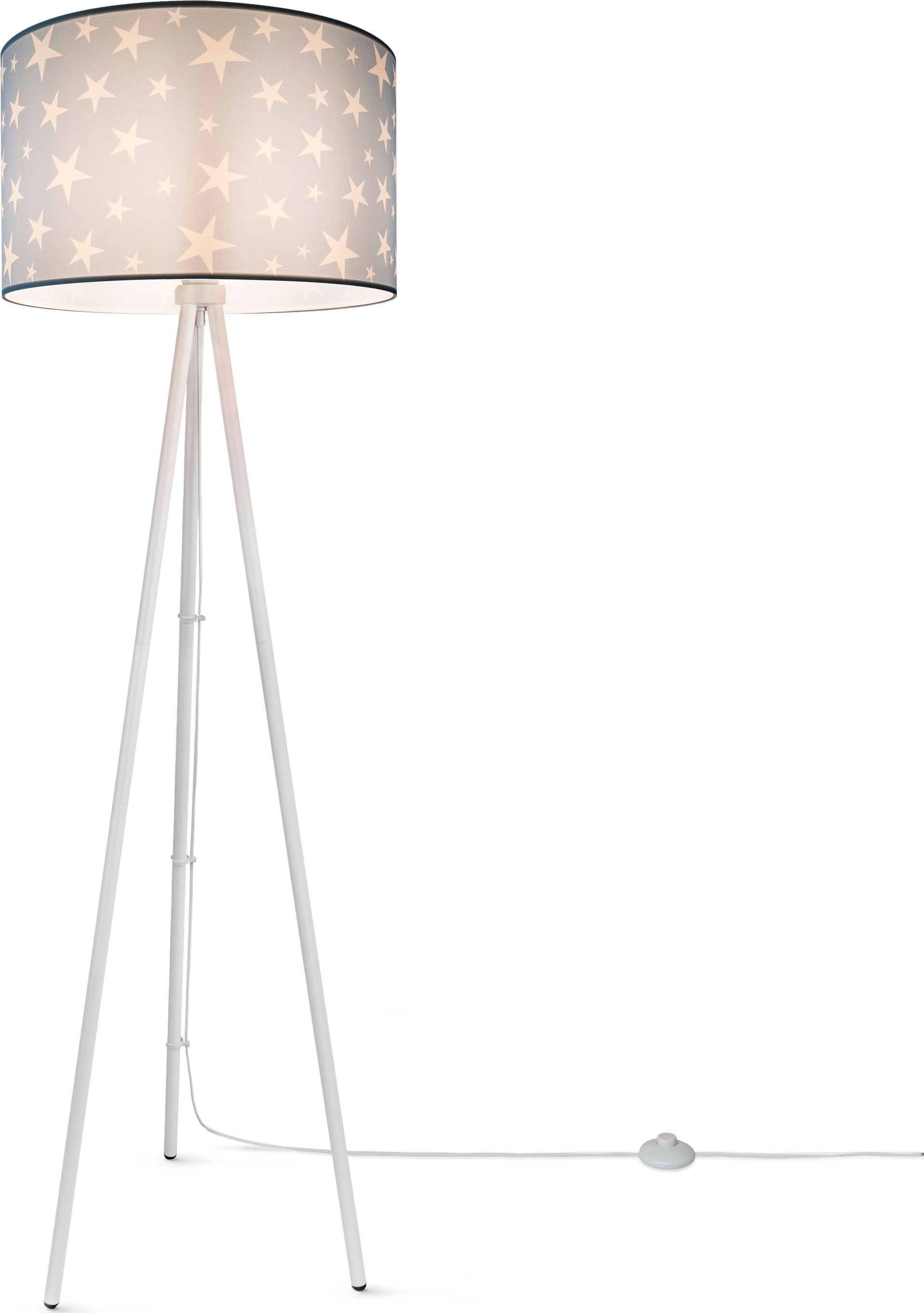 Paco Home Stehlampe »Trina Capri«, Kinderlampe LED Kinderzimmer, Sternen- Motiv, Deko Stehleuchte E27 | BAUR