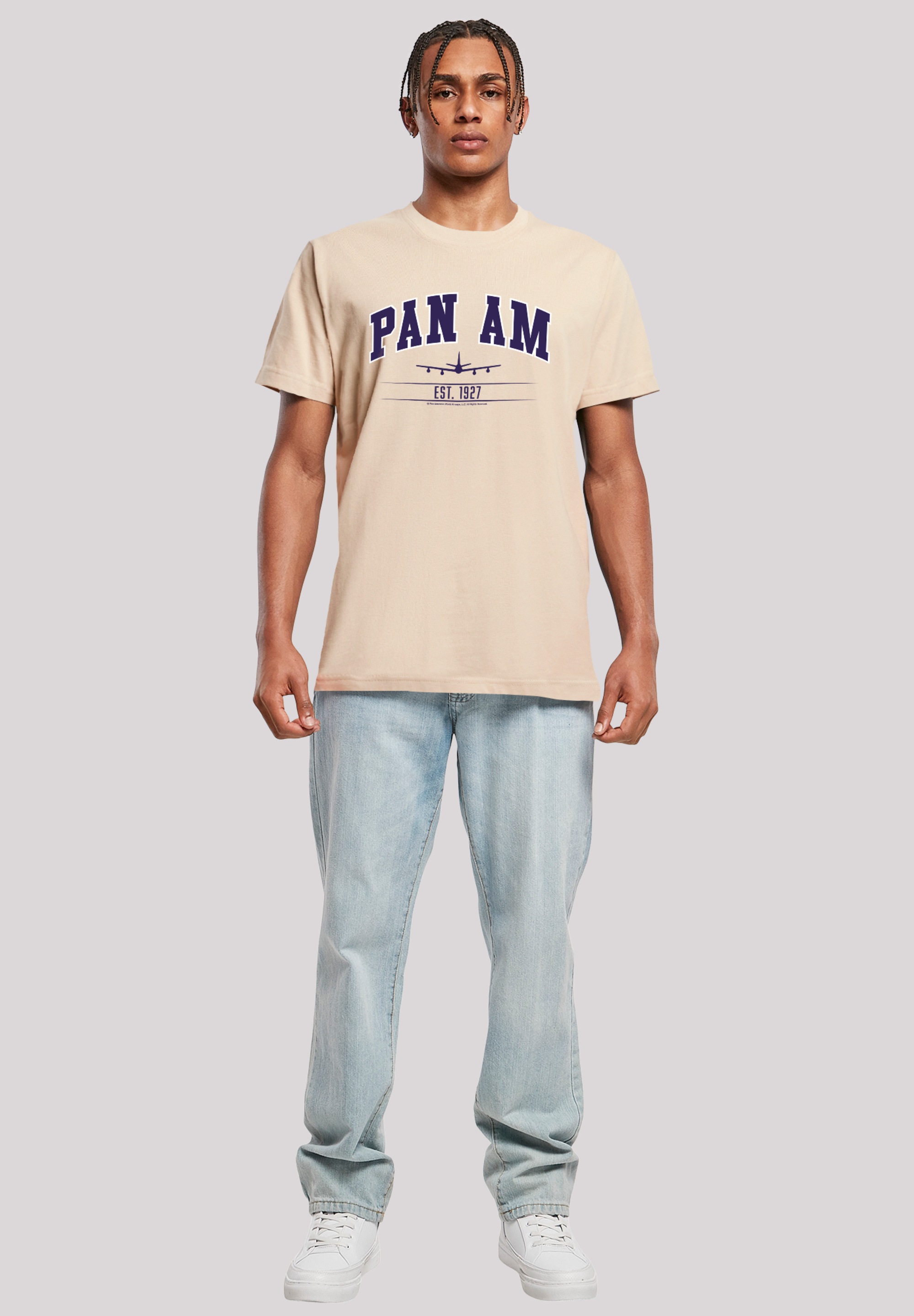 Thumbnail - F4NT4STIC T-Shirt "Pan Am College Est 1927" Premium Qualität