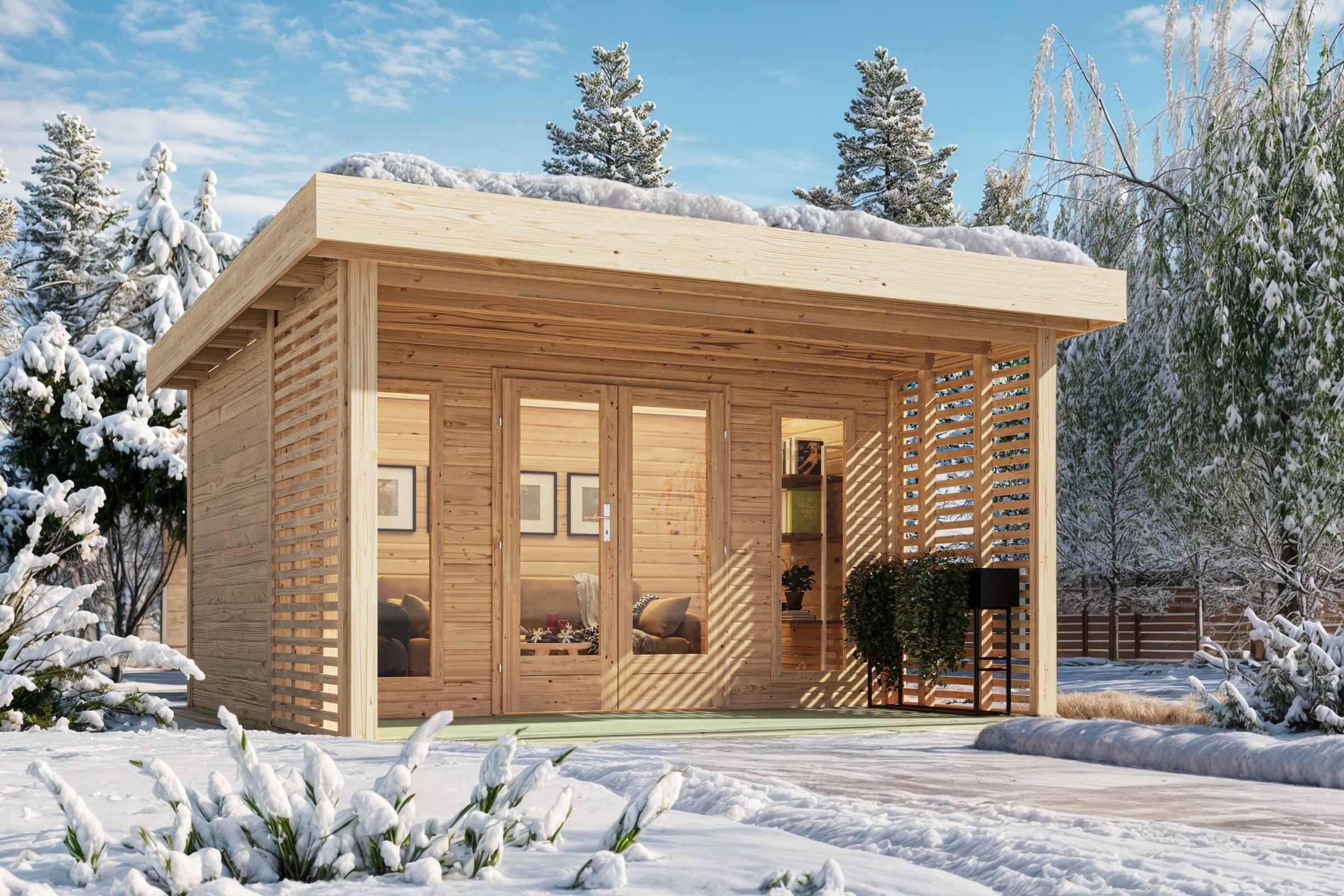 Karibu Gartenhaus "Clausensee" günstig online kaufen