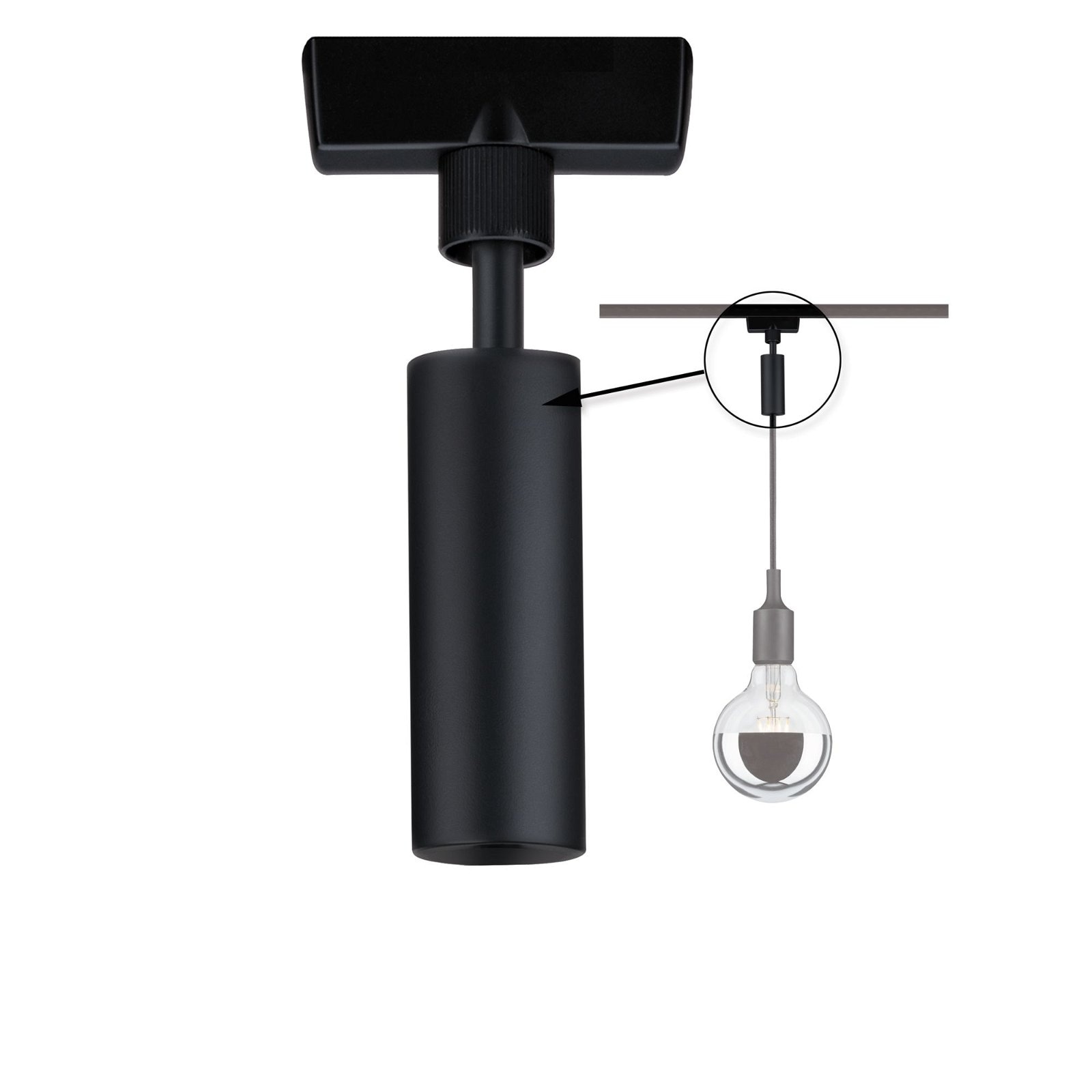 Paulmann Schienensystem-Einspeiser »URail Pendeladapter Universal max. 50W 230V«