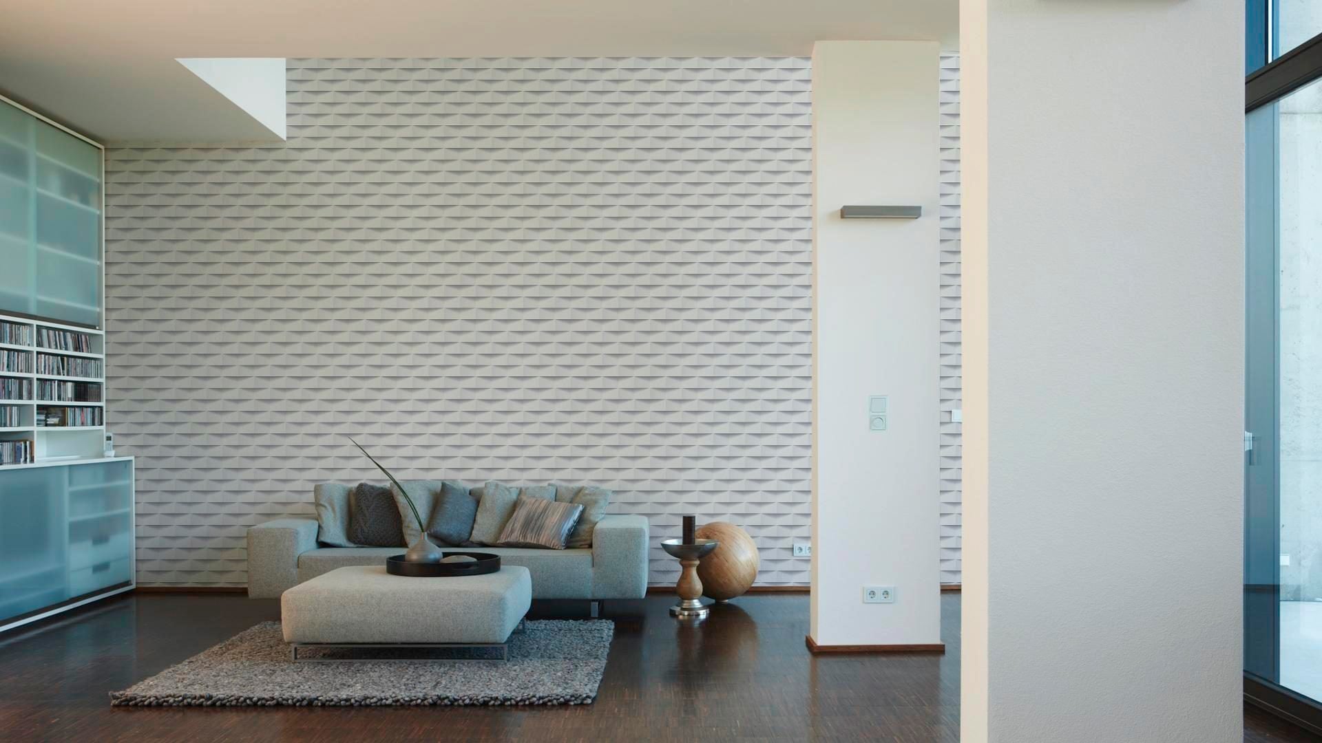 living walls Vliestapete »Scandinavian«, 3D-Optik-geometrisch-grafisch, Grafik Tapete 3D Effekt Tapeten Wohnzimmer Schlafzimmer Küche Design