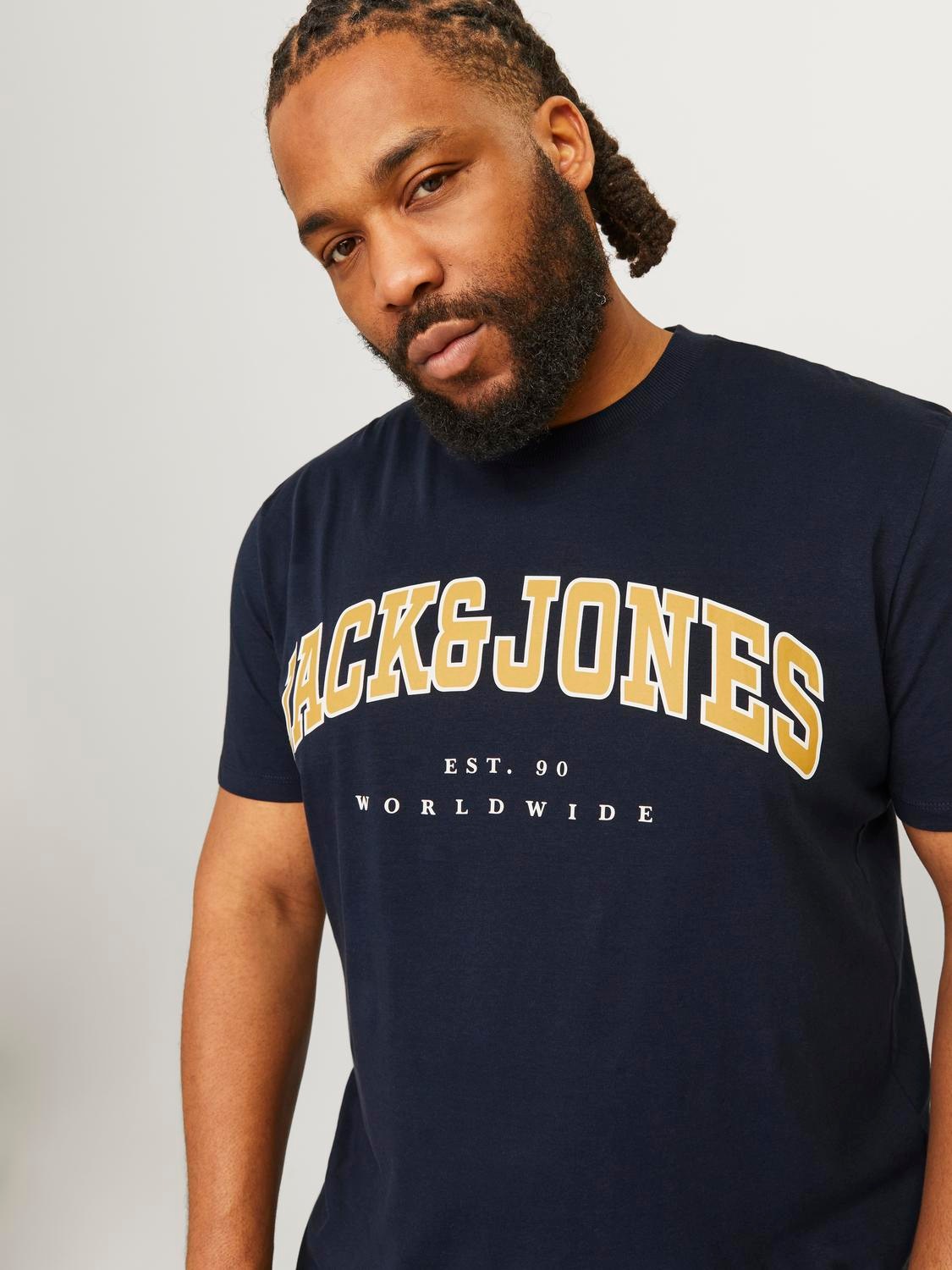 Jack & Jones PlusSize T-Shirt JJECALEB günstig online kaufen