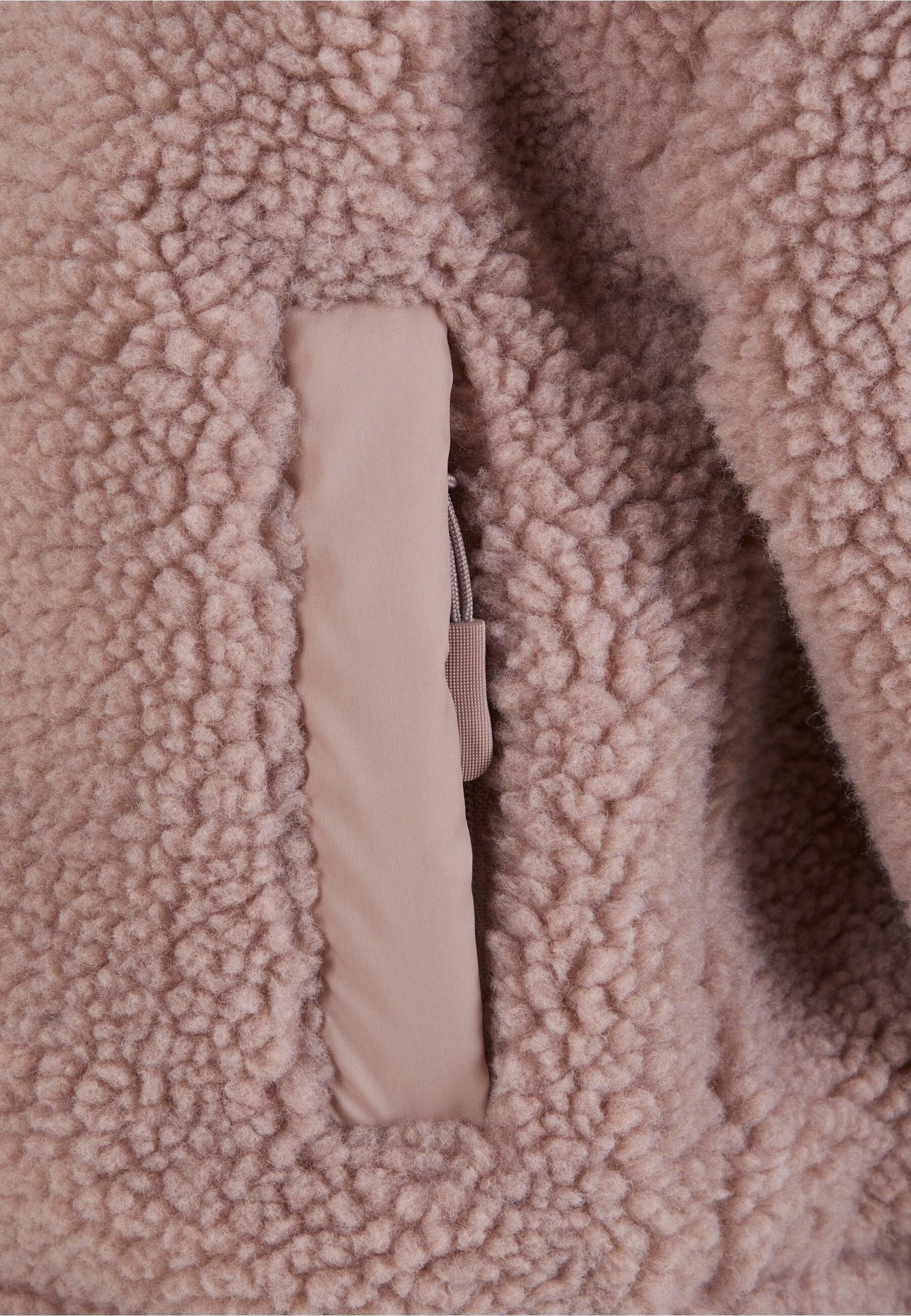 URBAN CLASSICS Winterjacke »Urban Classics Girls Sherpa Mix Jacket«, (1 St.), ohne Kapuze