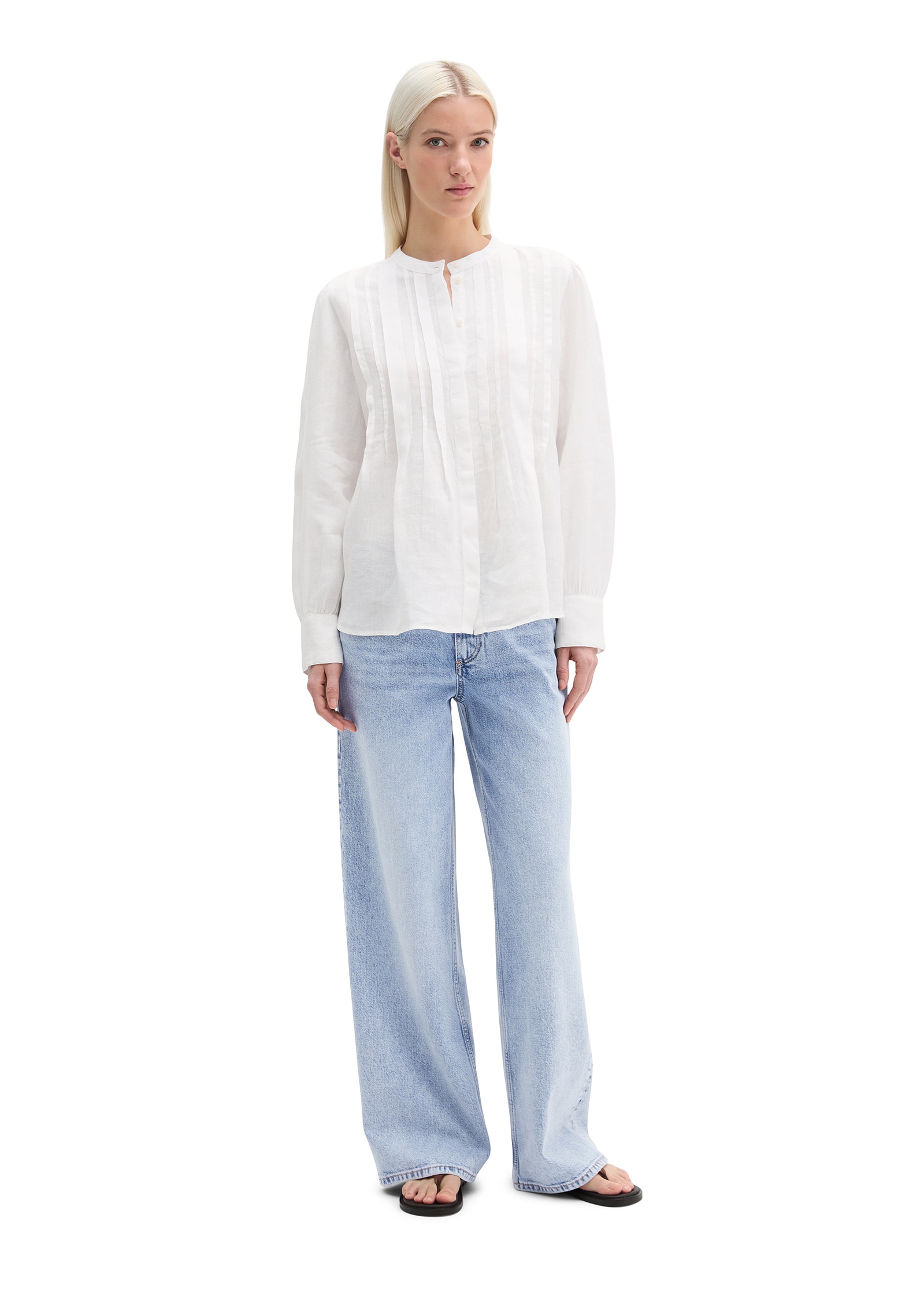 Marc O'Polo Langarmbluse »mit natürlich kühlender Funktion«