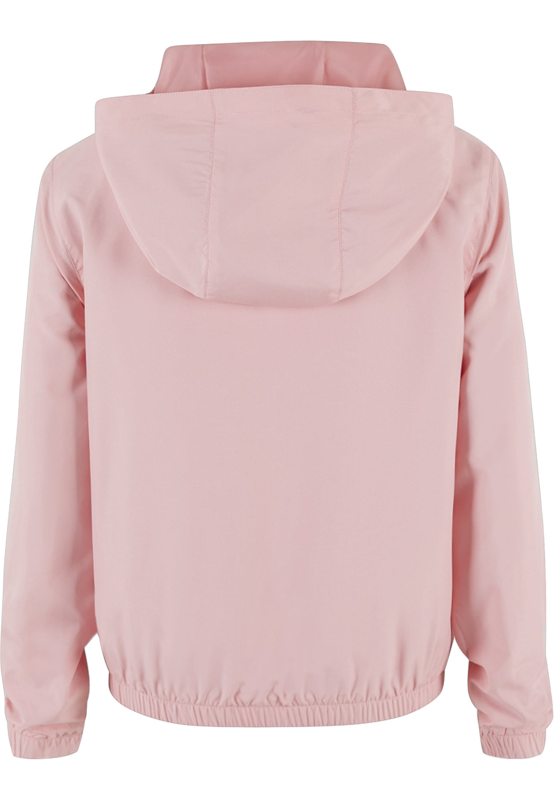 URBAN CLASSICS Allwetterjacke »Urban Classics Damen Girls Basic Pullover Jacket« 1 Stk. tlg. mit Kapuze