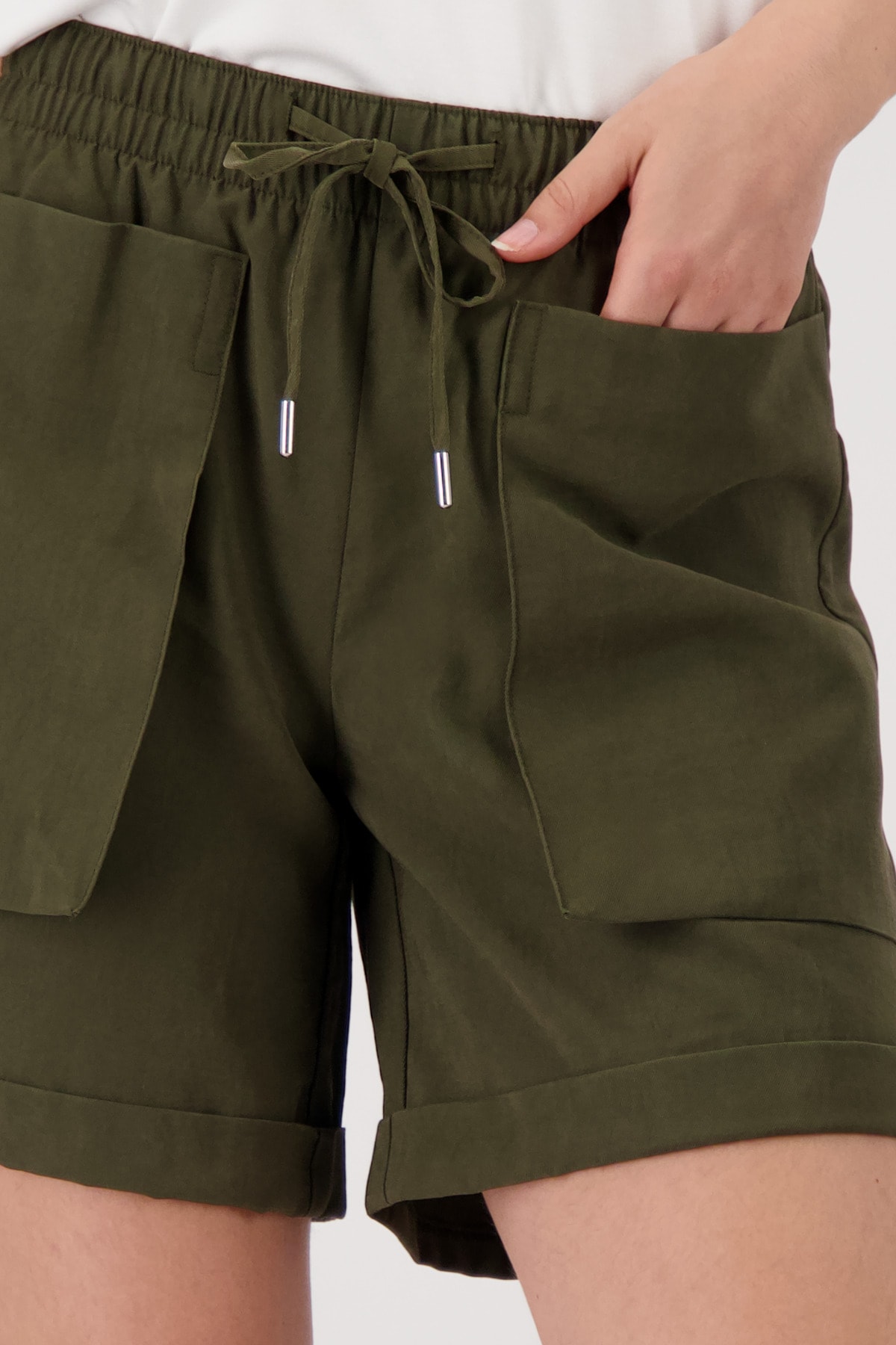 Monari Shorts »Hose aufgesetzte Taschen«  Regular fit mit aufgesetzten Taschen