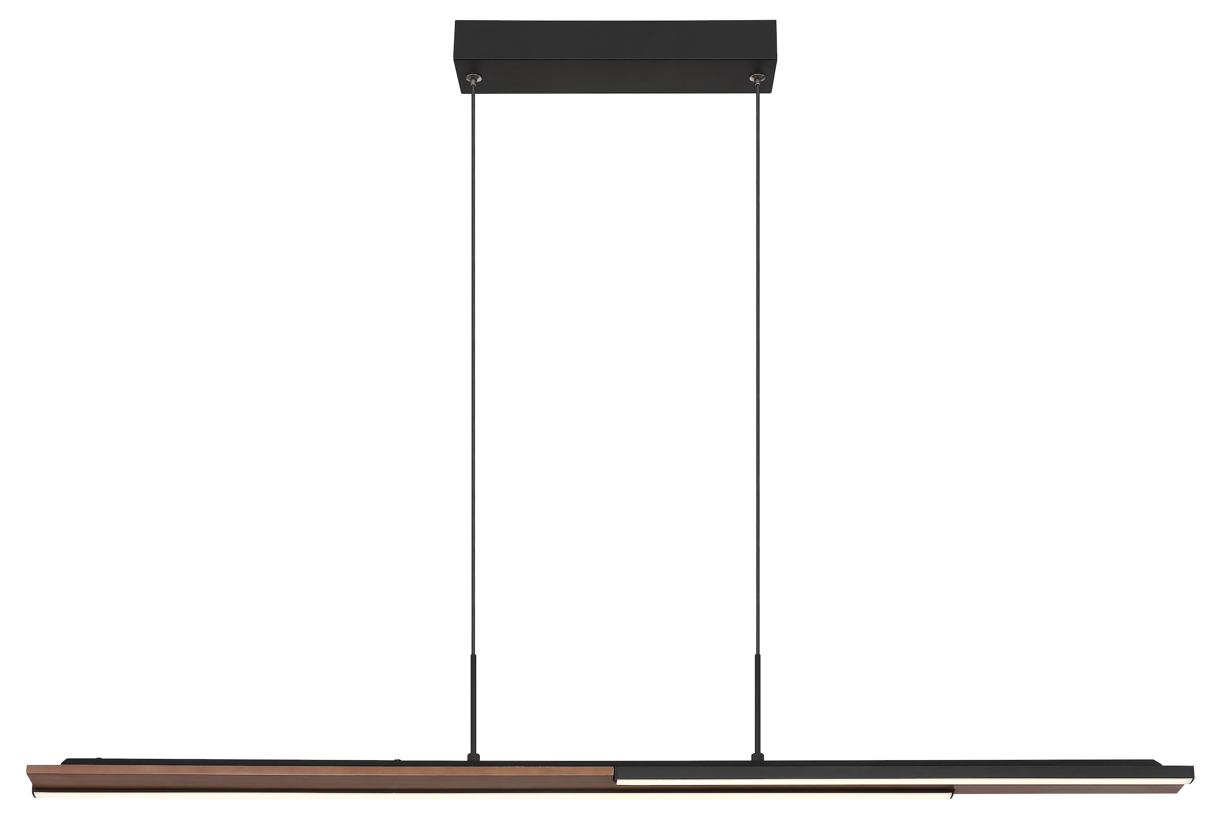 GLOBO LIGHTING LED Pendelleuchte »QUITO«, Leuchtmittel LED-Modul | LED fest integriert, Hängelampe/Hängeleuchte/Wohnzimmer/Esstisch/elegant