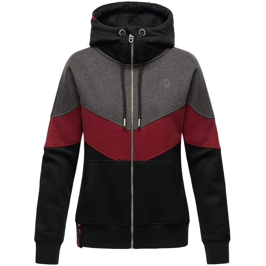 Navahoo Kapuzensweatjacke »Honigperle«