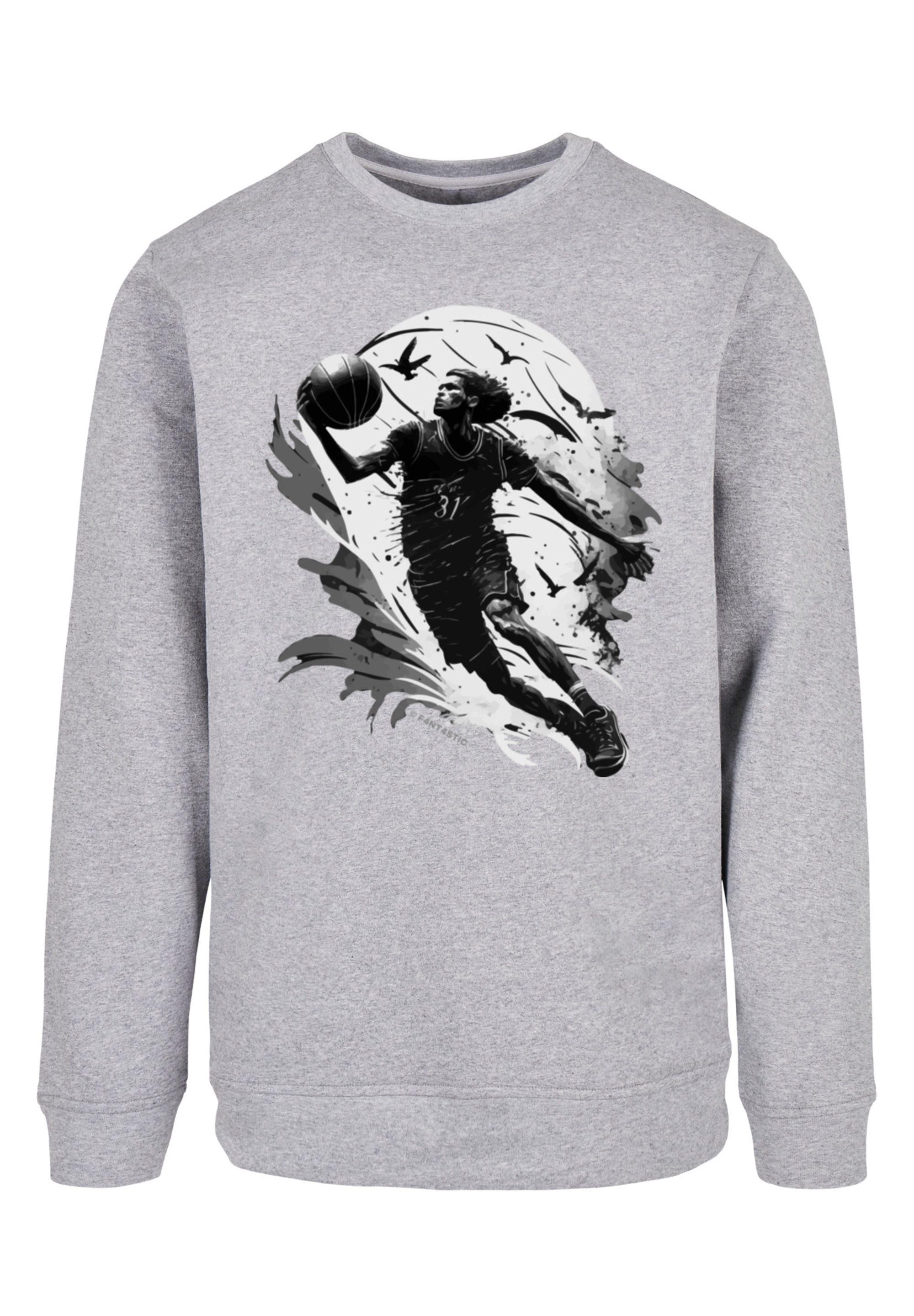 F4NT4STIC Kapuzenpullover »Basketball Spieler« Print