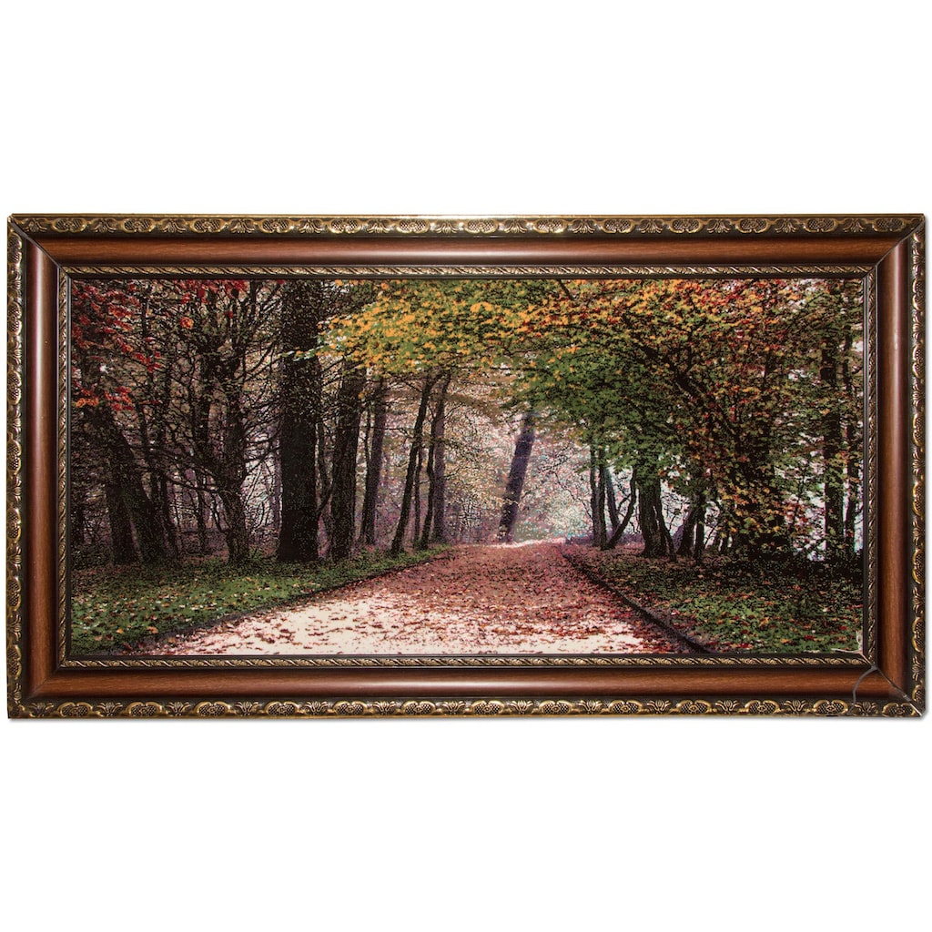 morgenland Wandteppich »Bild-Teppich Figurativ 110 x 63 cm«, rechteckig