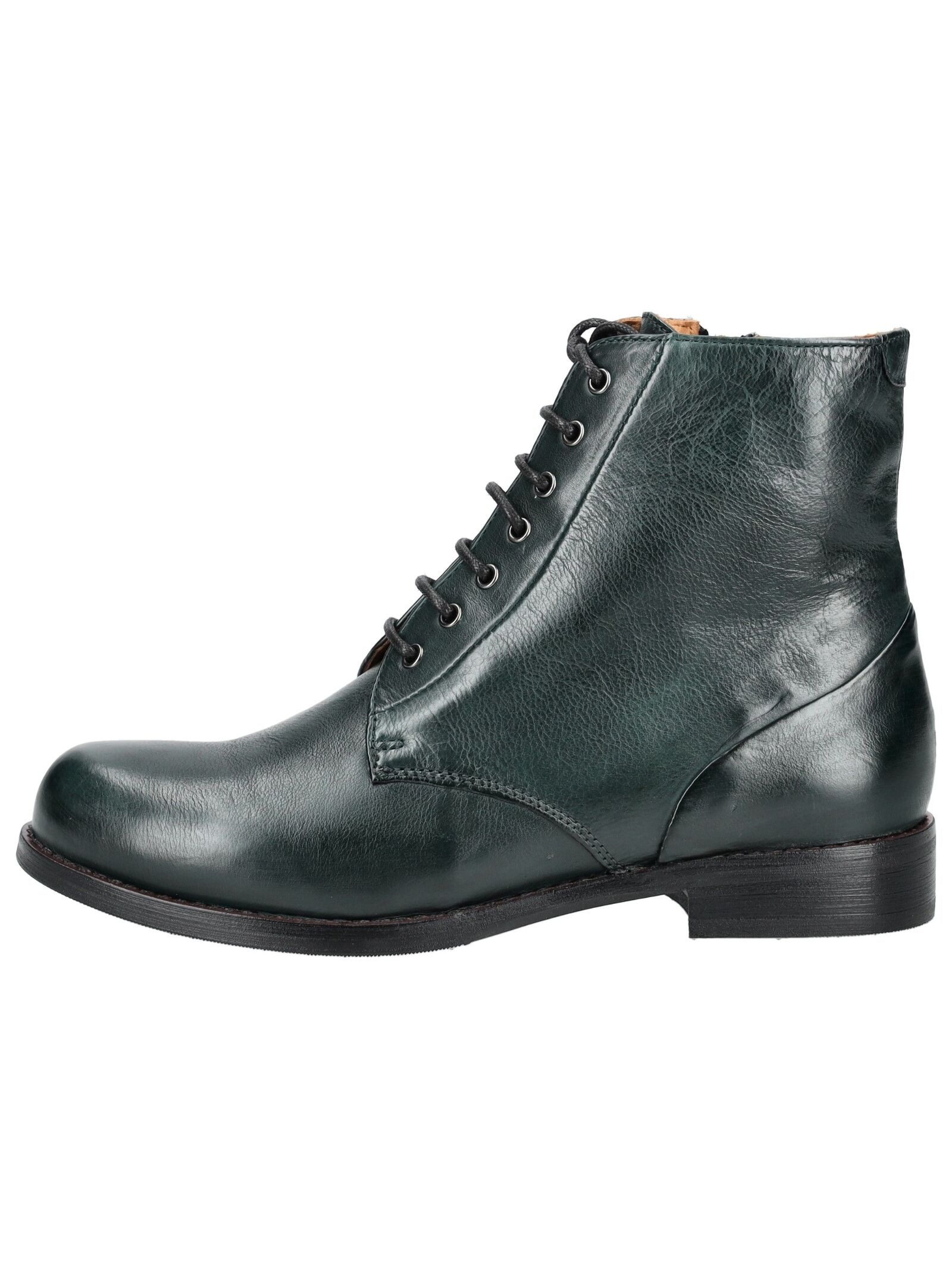 Everybody Schnürstiefelette "Everybody Stiefelette Glattleder" günstig online kaufen