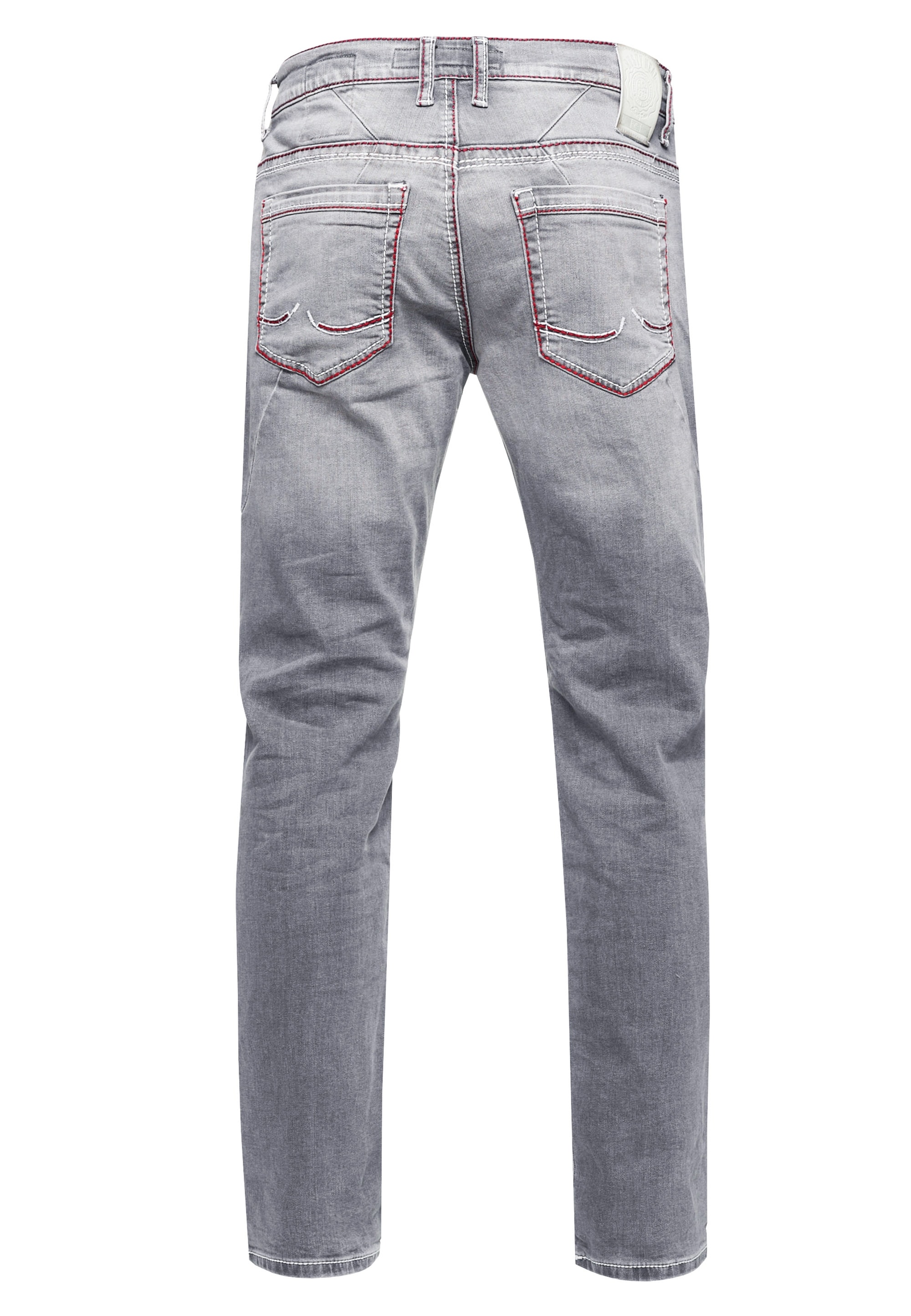 Rusty Neal Straight-Jeans »ODAR«, Mit farblich abgesetzten Ziernähten
