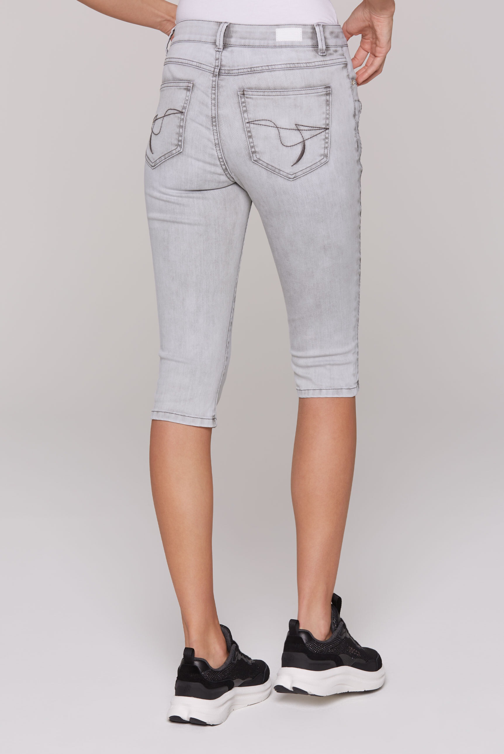 SOCCX Jeansshorts, mit normaler Leibhöhe
