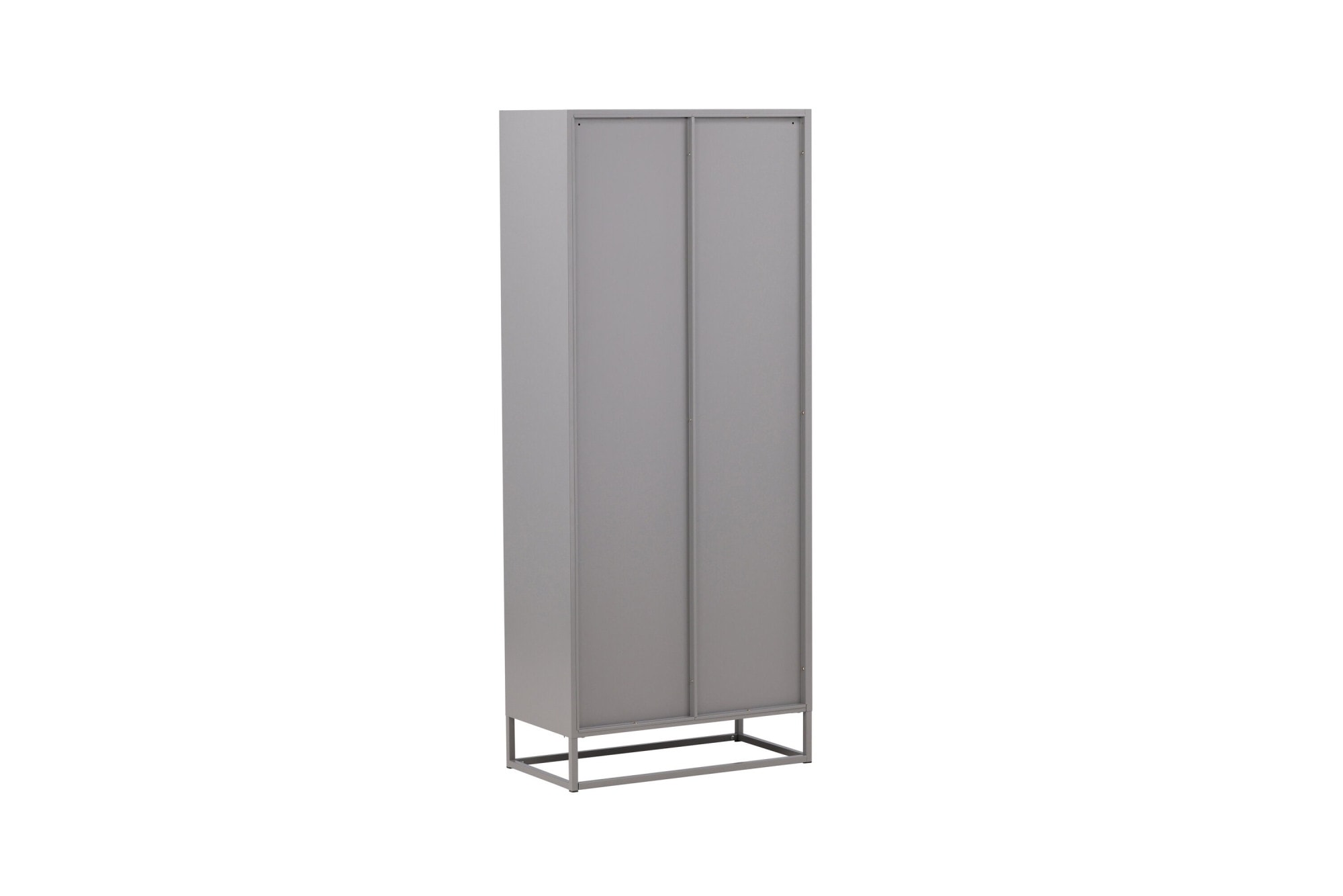 Venture Home Vitrine »Bakal, hoher Stauraumschrank aus Stahl, 4 Türen, Höhe 190 cm« Hochschrank, Pulverbeschichtung, Glastüren, Einlegeböden, kultiviert