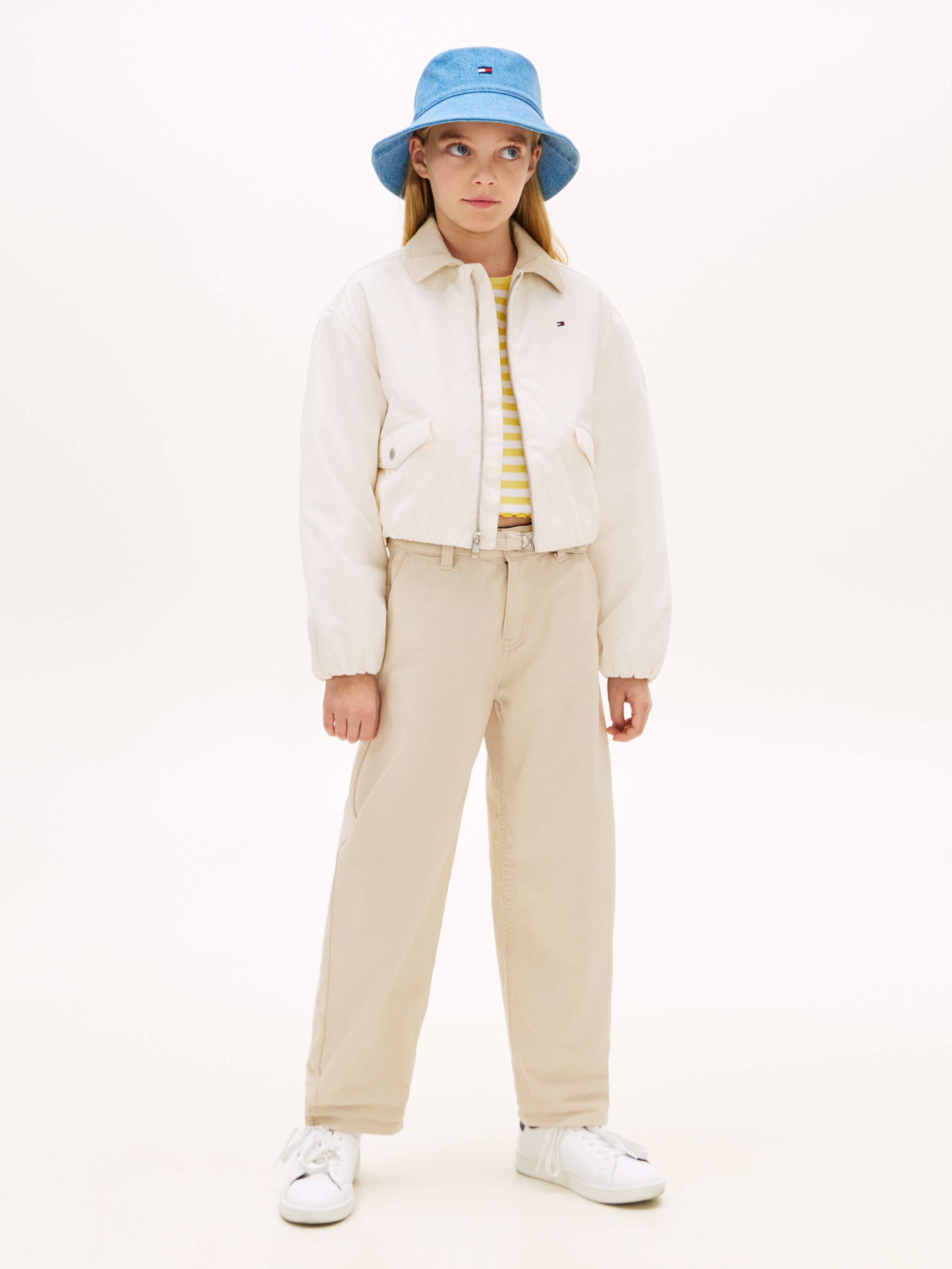 Thumbnail - Tommy Hilfiger Blouson "COTTON EMB JACKET" ohne Kapuze Kinder bis 16 Jahre, regular fit