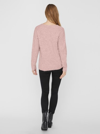 Vero Moda V-Ausschnitt-Pullover »VMCREWLEFILE LS V-NECK BLOUSE NOOS«