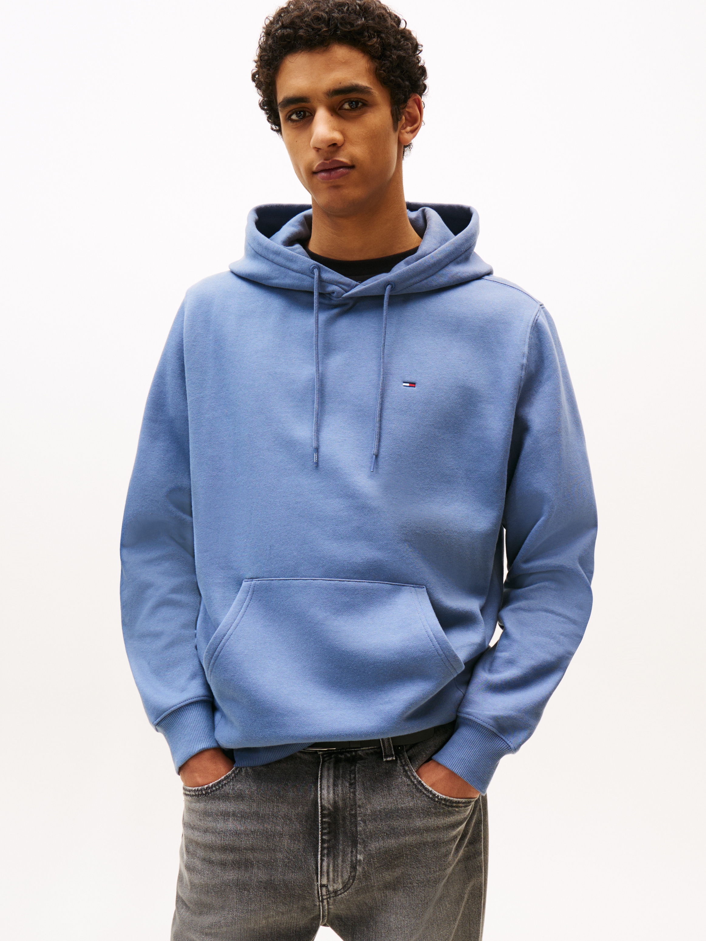 Tommy Jeans Sweatshirt "TJM REG S FLAG HOODIE" mit bestickten Markenlogo au günstig online kaufen