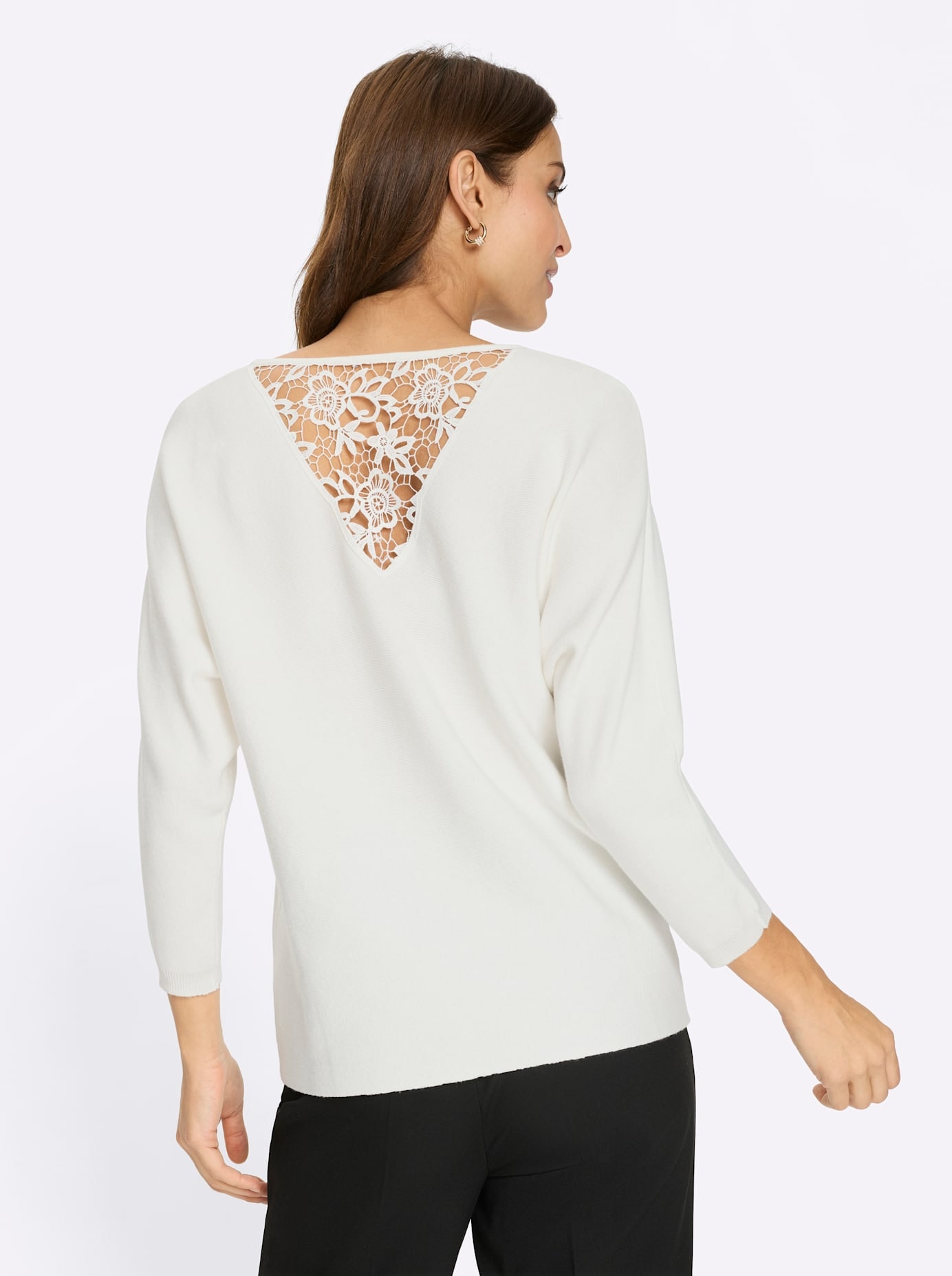 Lady 3/4 Arm-Pullover »Fledermauspullover«