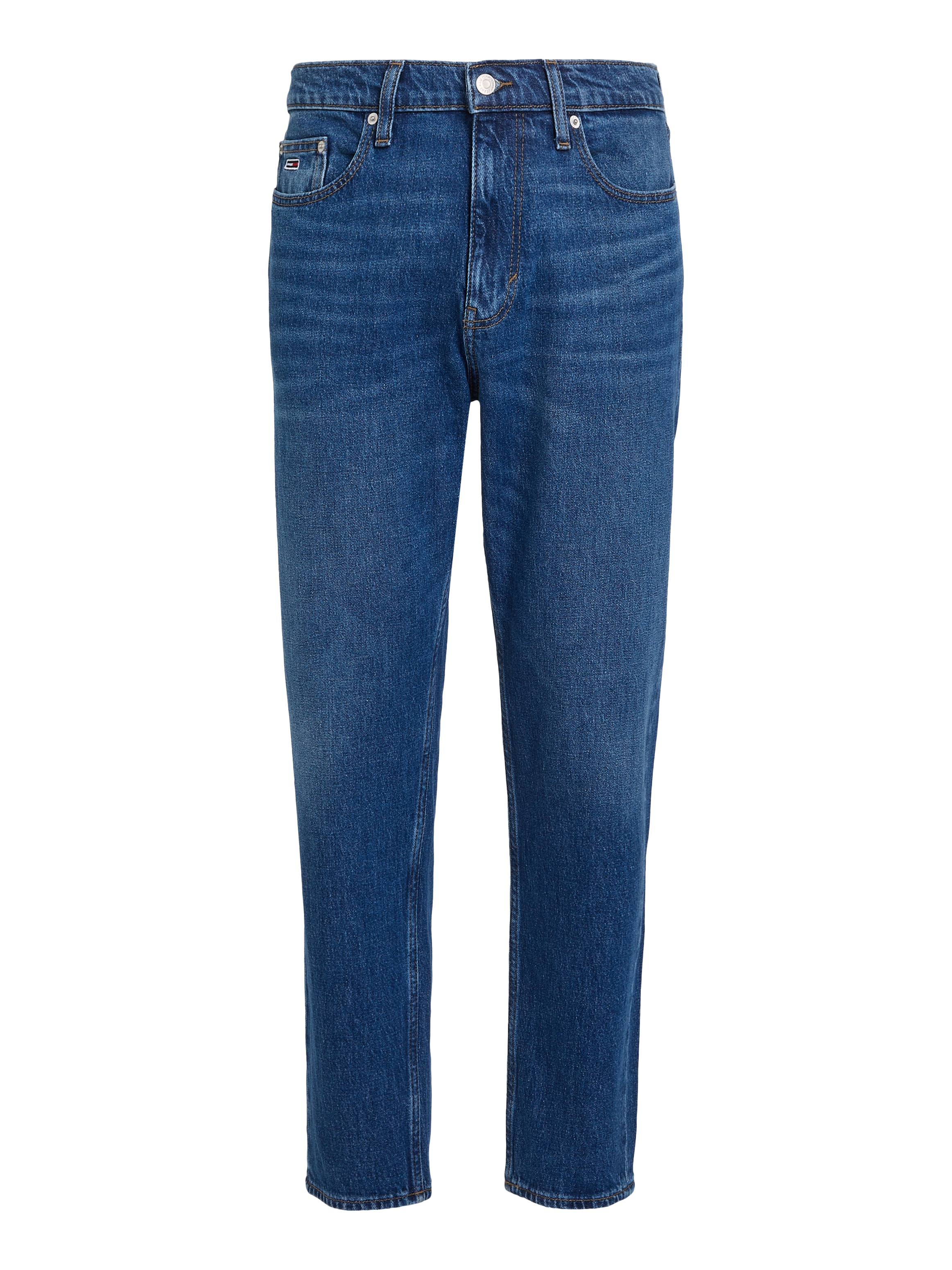 Tommy Jeans Gerade Jeans »Isaac Relaxed Tapered«, Mit Gürtelschlaufen
