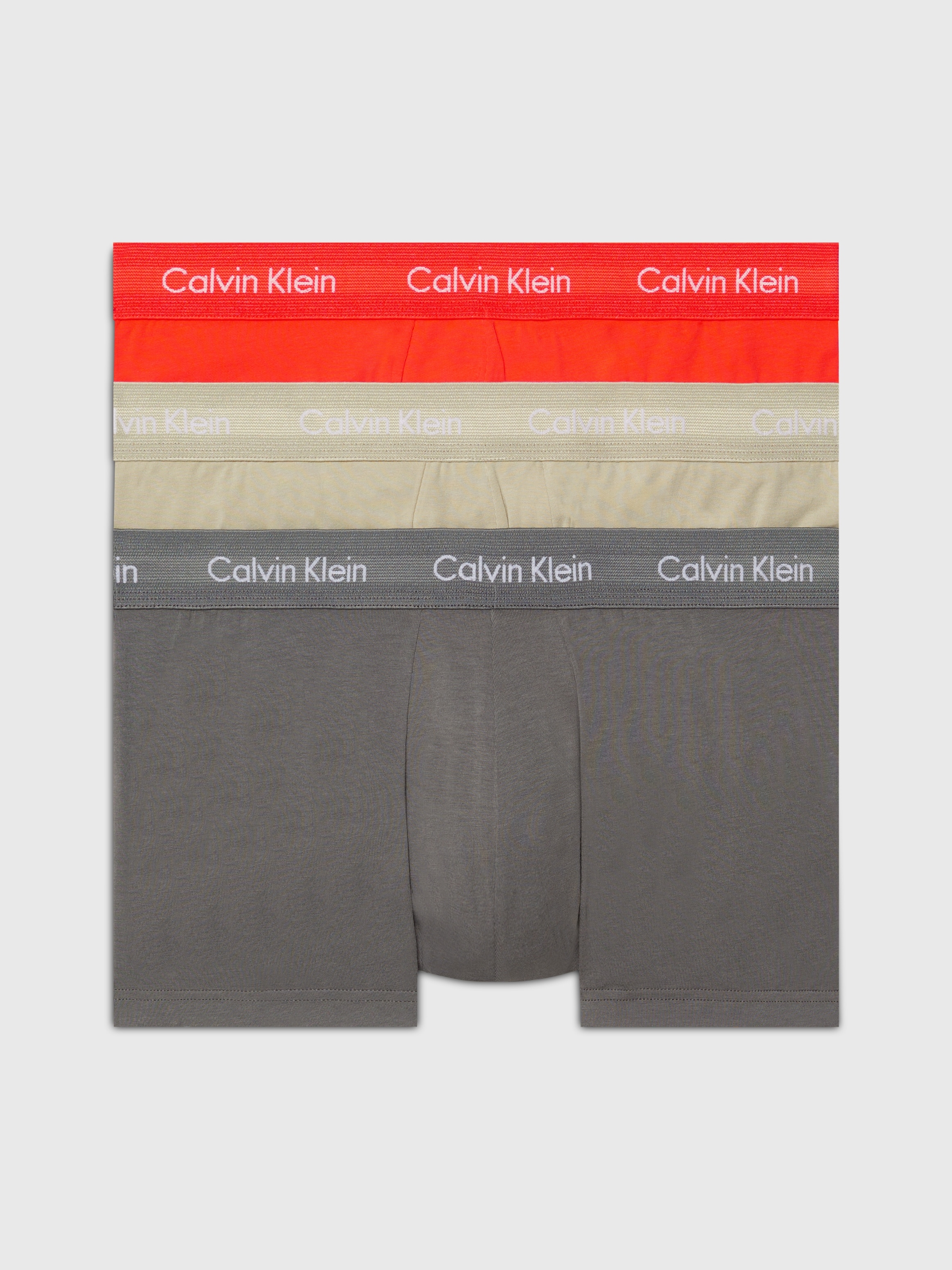 Calvin Klein Underwear Trunk »LOW RISE TRUNK 3PK«, (Packung, 3 St., 3er-Pack), mit Logoschriftzügen