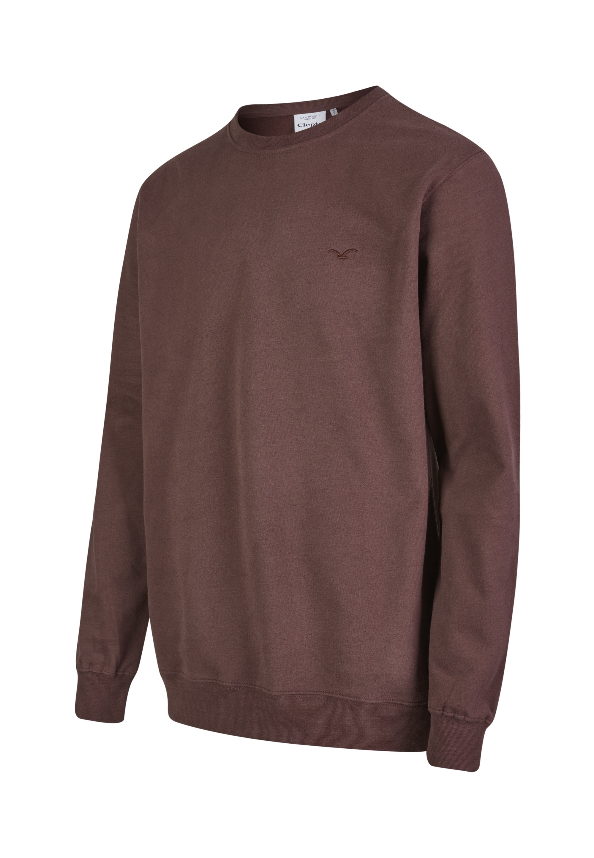 Thumbnail - Cleptomanicx Sweatshirt "Ligull", mit kleiner Möwen-Stickerei