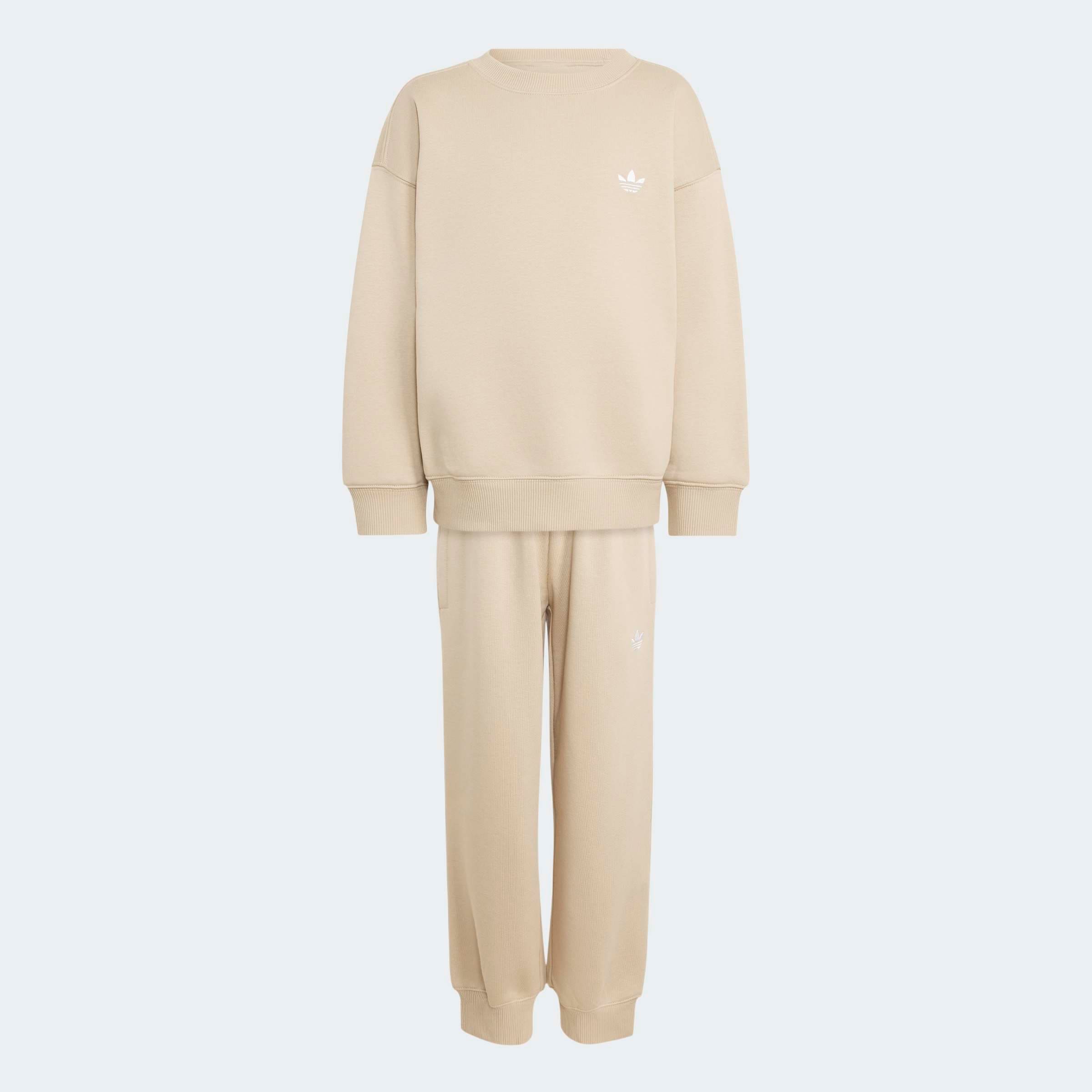 adidas Originals Trainingsanzug »CREW JOG SET« 2 für Kinder, zweiteiliges Set, aus Baumwolle