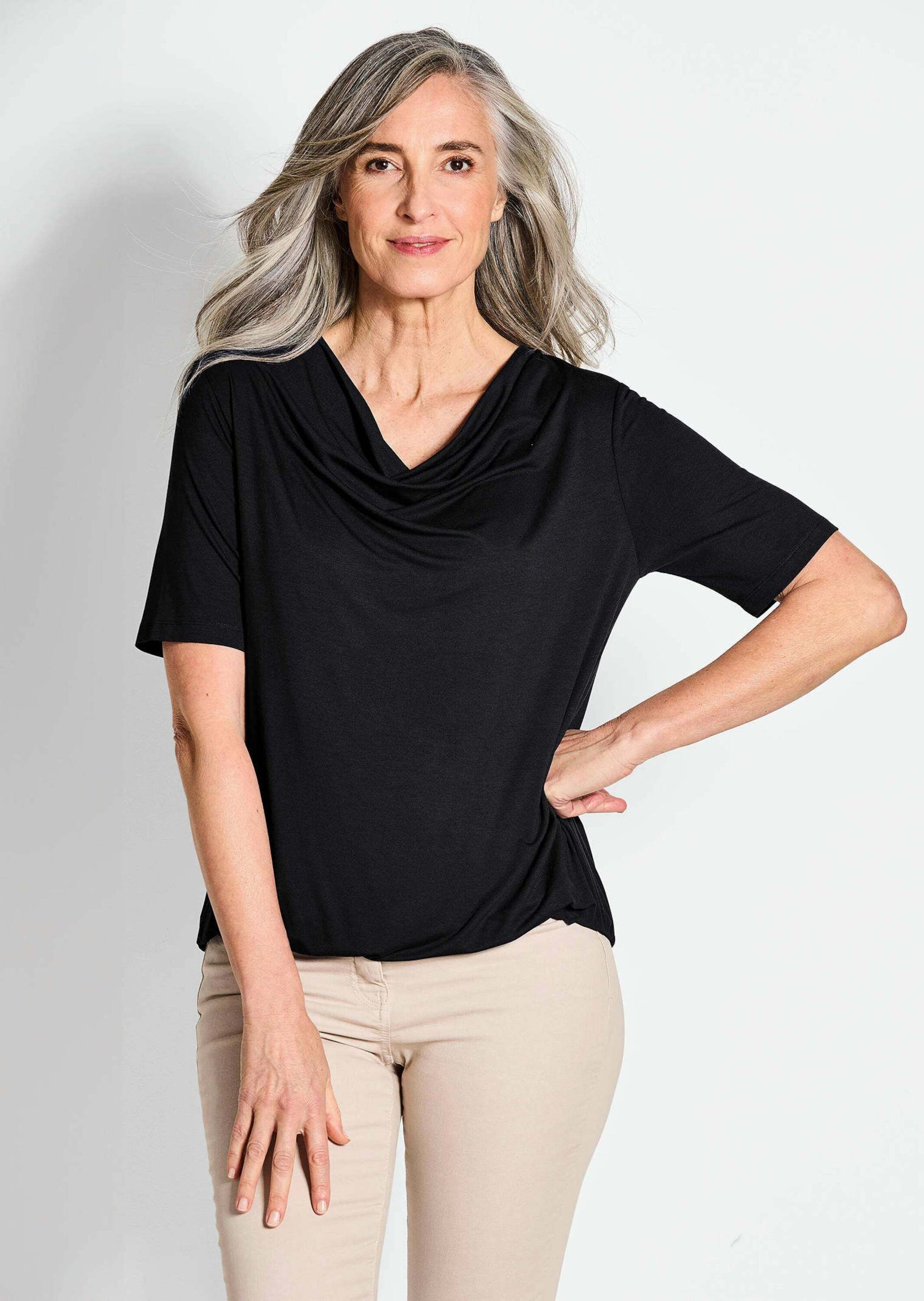 GOLDNER Kurzarmshirt »Shirt«