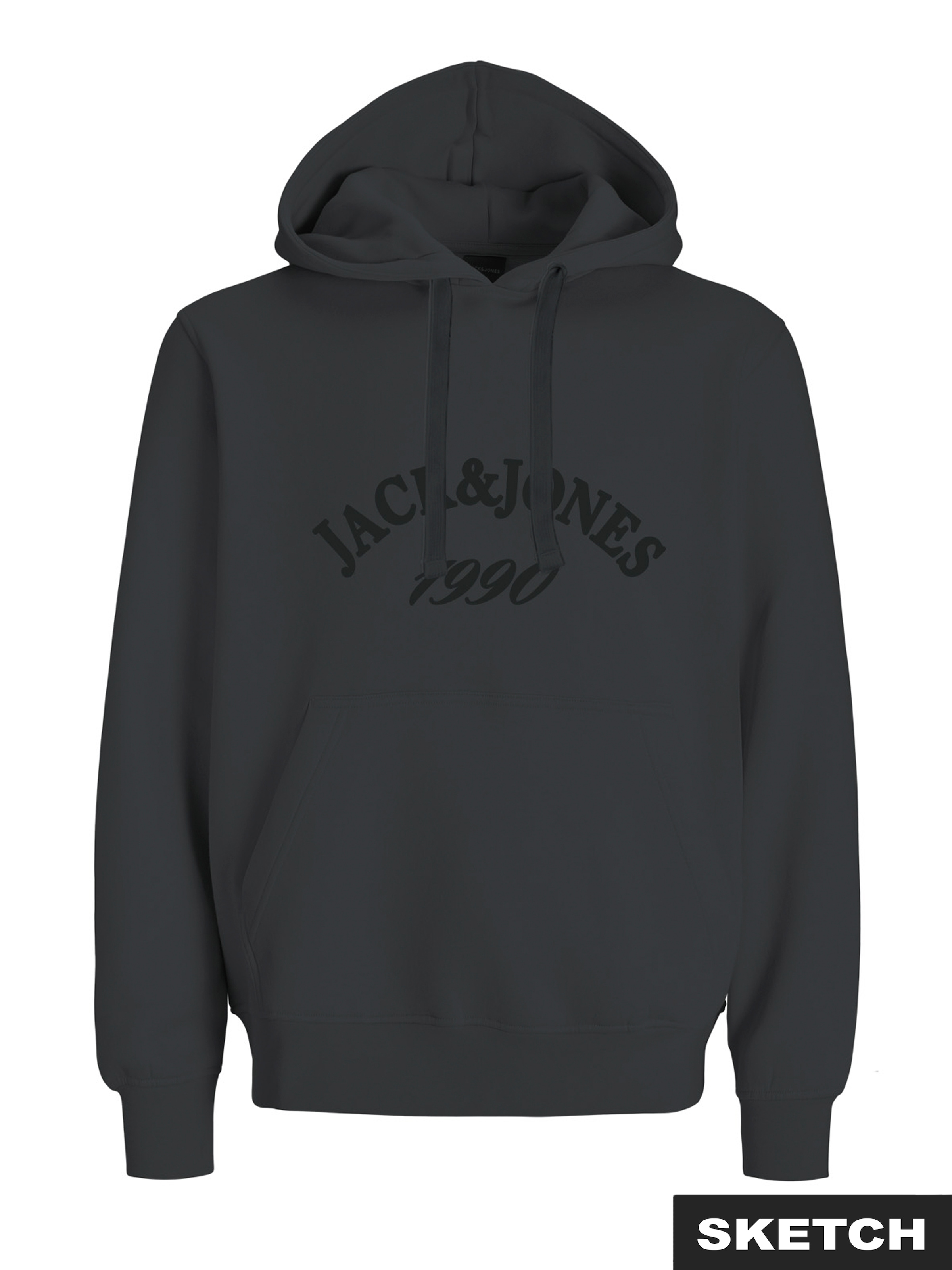 Jack & Jones "JORBLEECKER BRANDING SWEAT HOOD BF" günstig online kaufen