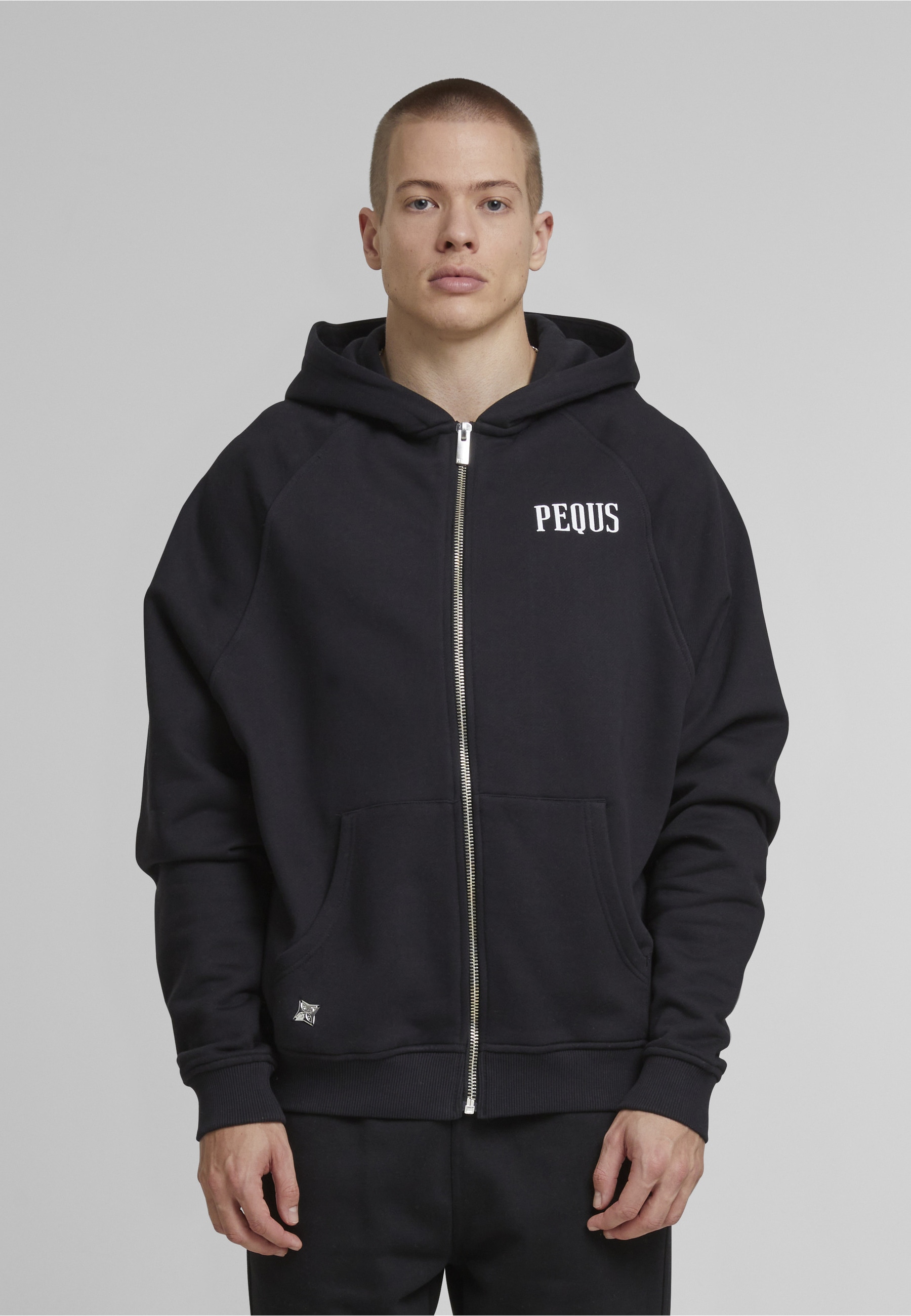 PEQUS Kapuzenpullover »PEQUS PQS-ZH-100-001 Back Logo« 1 tlg.