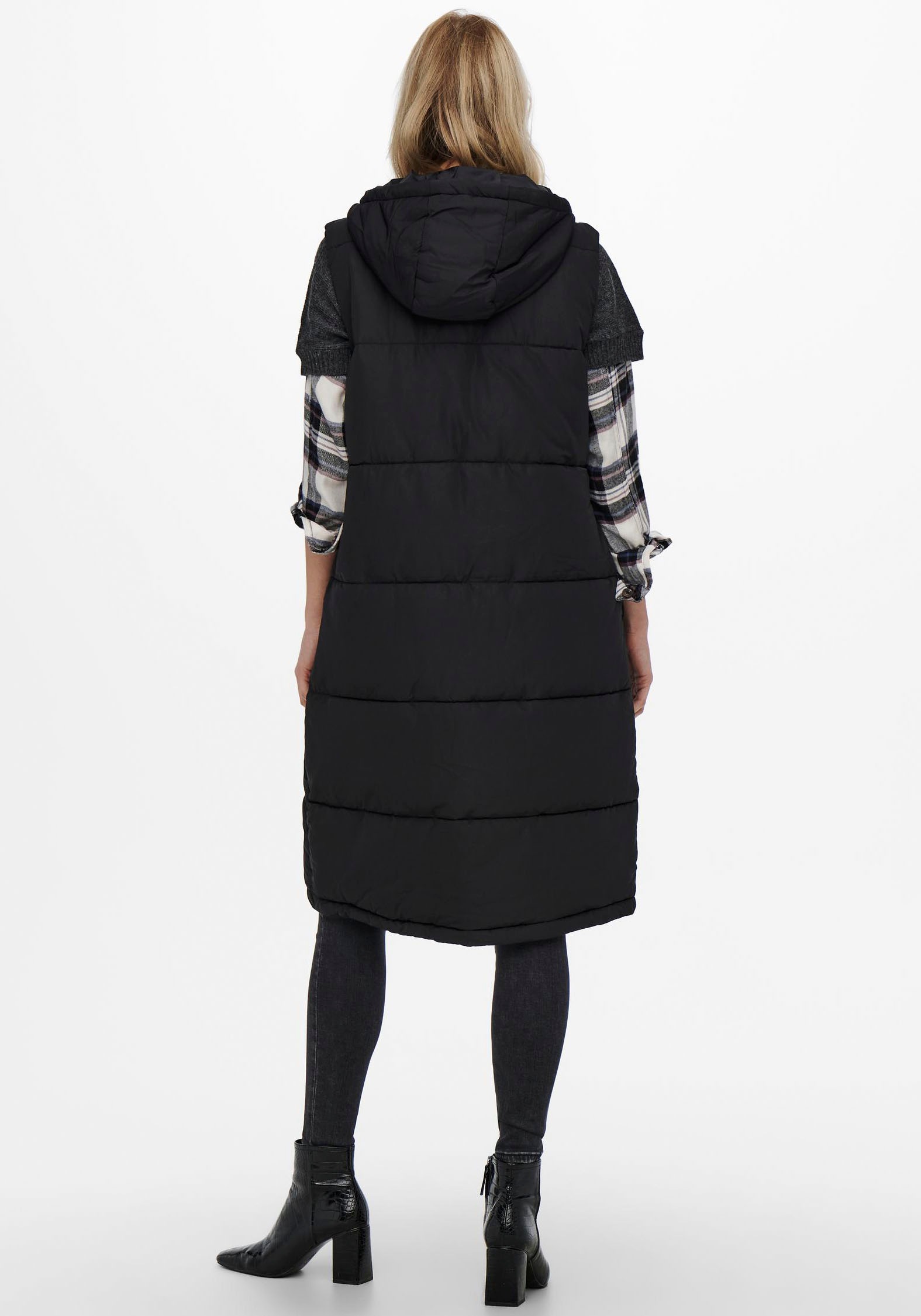 Thumbnail - ONLY Steppweste "ONLALINA LONG WAISTCOAT OTW NOOS"
