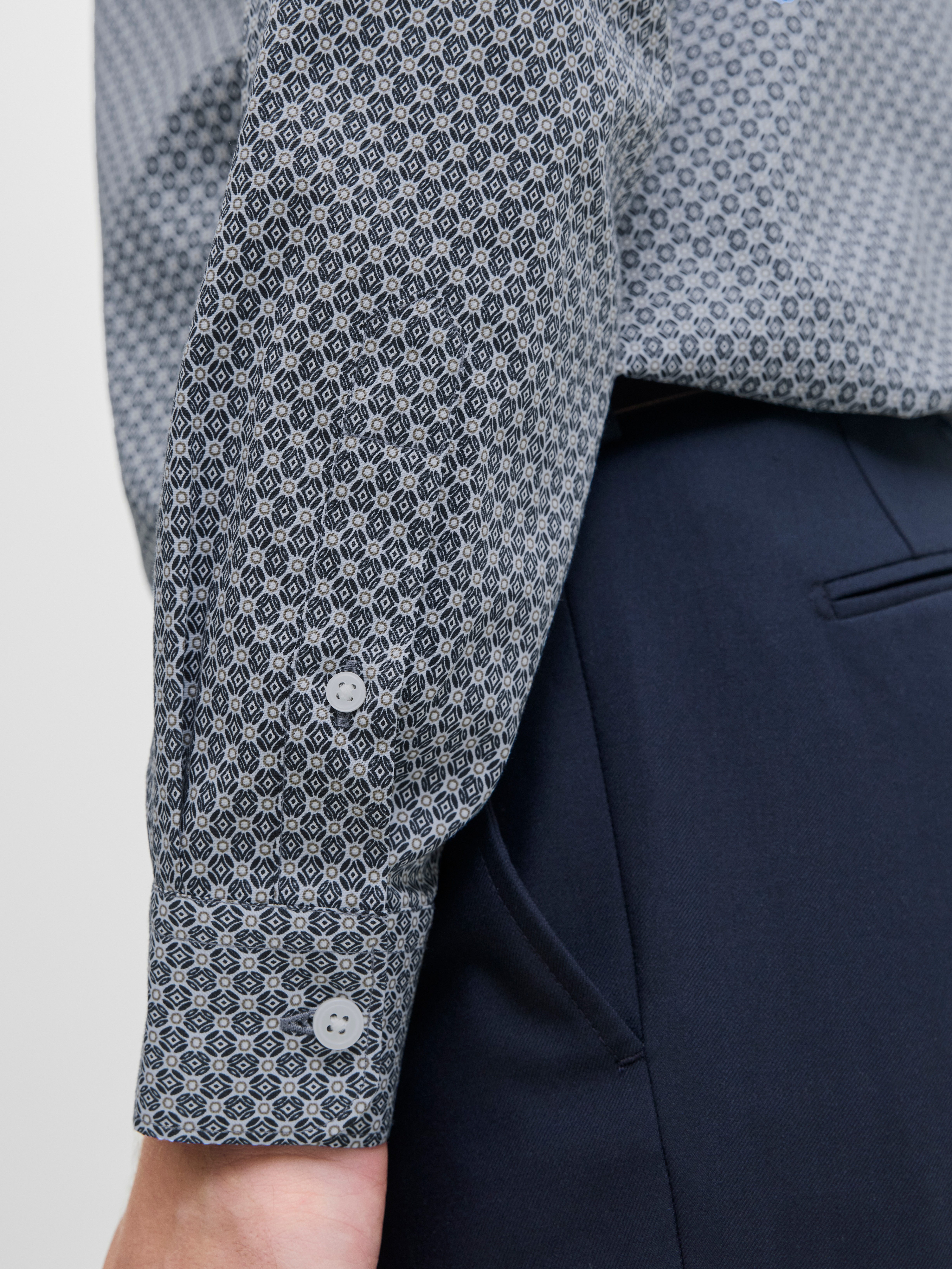 Thumbnail - Jack & Jones Langarmhemd "JPRBLABLACKPOOL STRETCH AOP LS SHIRT SN"