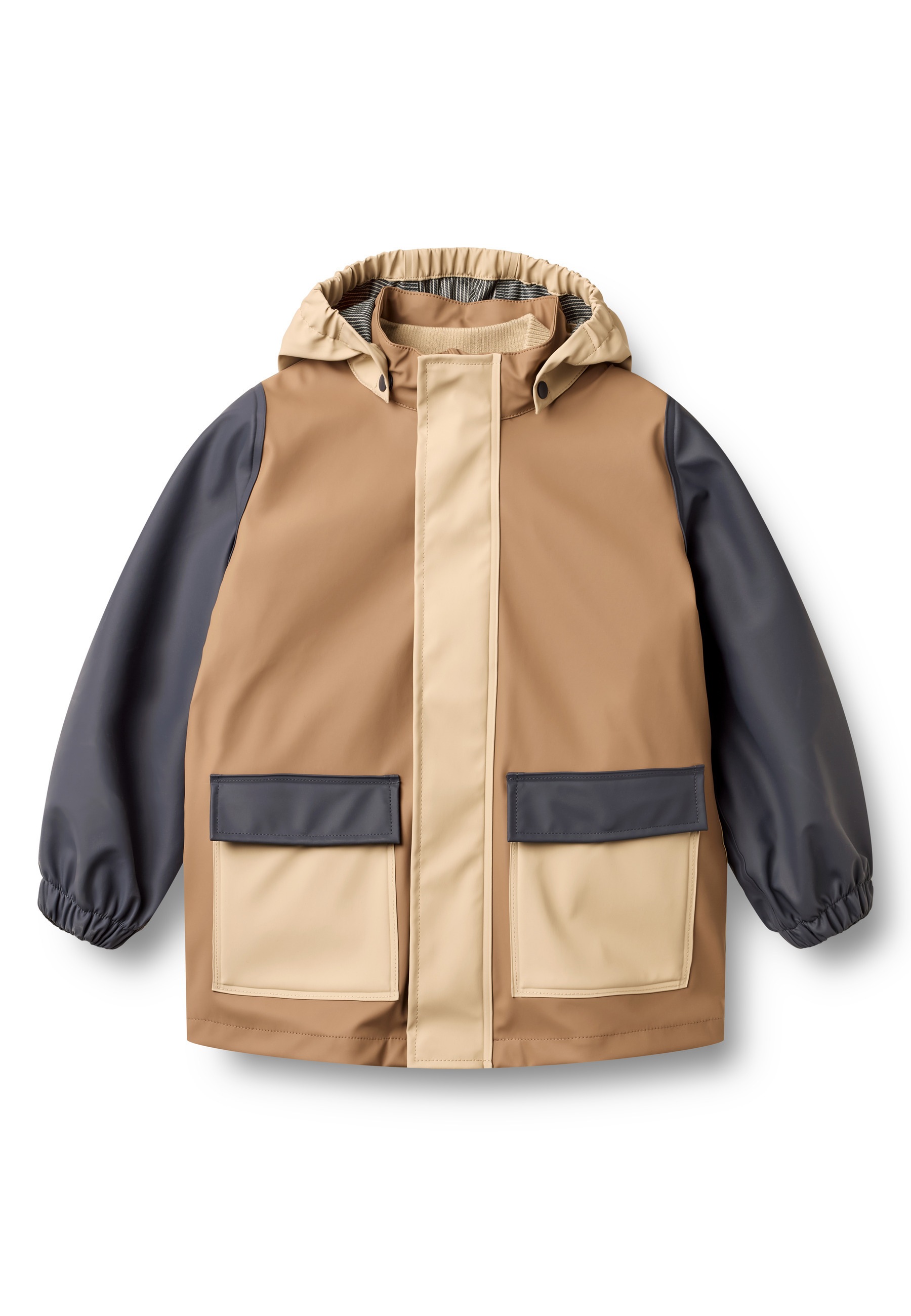 WHEAT Windbreaker "WHEAT Regenbekleidung Otu Jacke" 1 Stk. tlg. mit Kapuze reflektierend