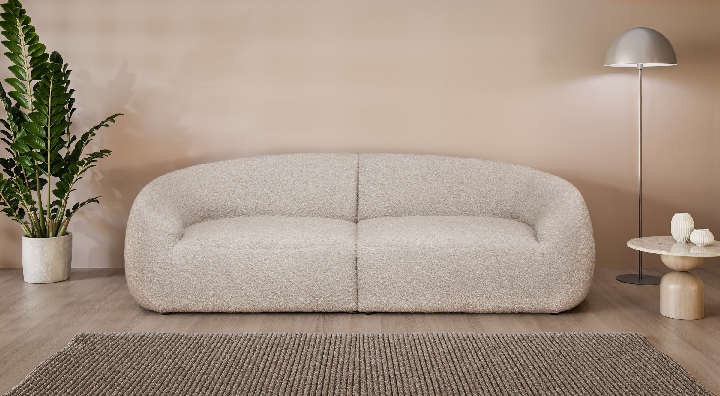 LeGer Home by Lena Gercke Big-Sofa "YANI, Designersofa, organische Form, Ma günstig online kaufen