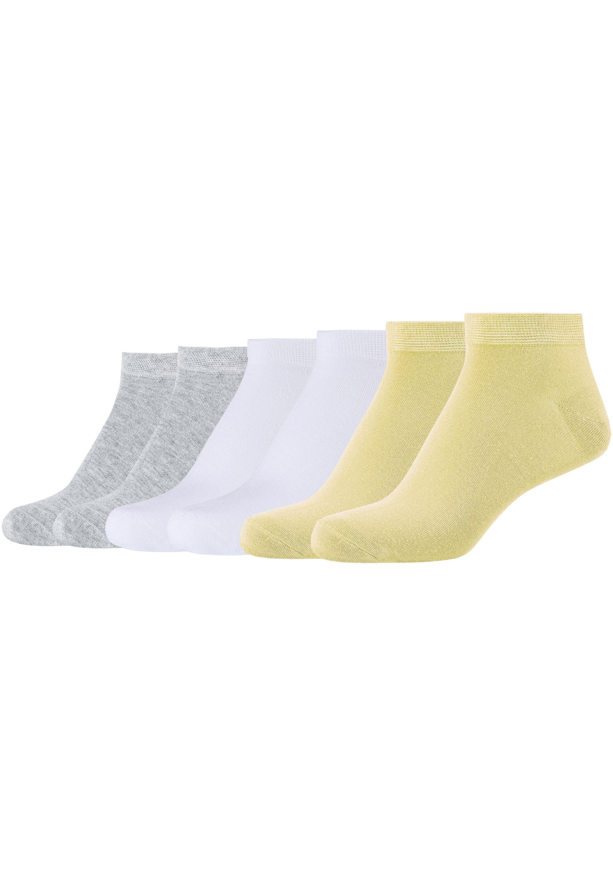 Camano Kurzsocken "silky touch" 6 Paar tlg. mit hautfreundlichem Gewebe günstig online kaufen