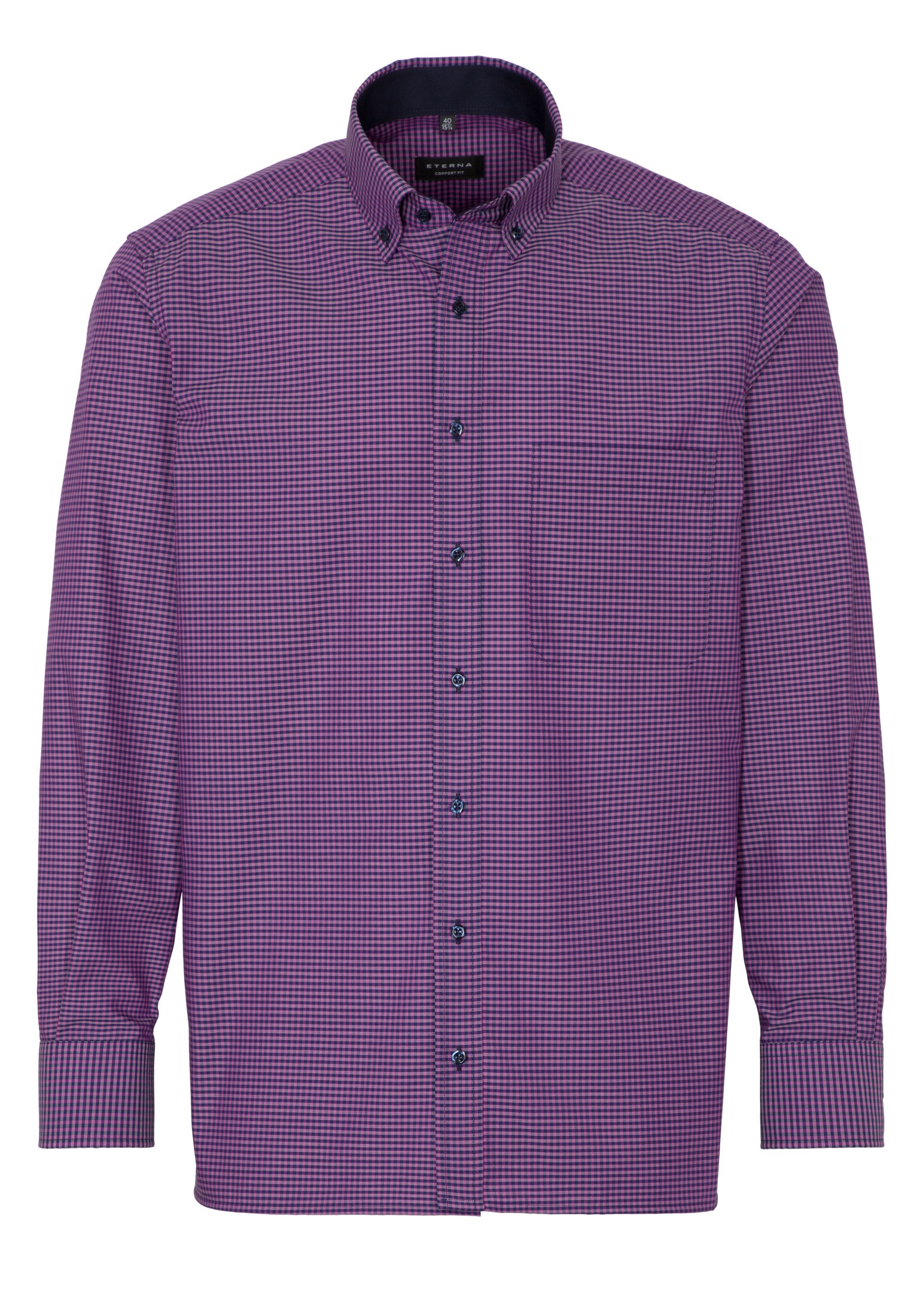 Eterna Langarmhemd »COMFORT FIT« NON IRON (bügelfrei)