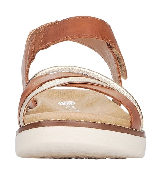Remonte Riemchensandale, Keilabsatz, Sommerschuh, Sandalette mit herausnehmbarer Softeinlage