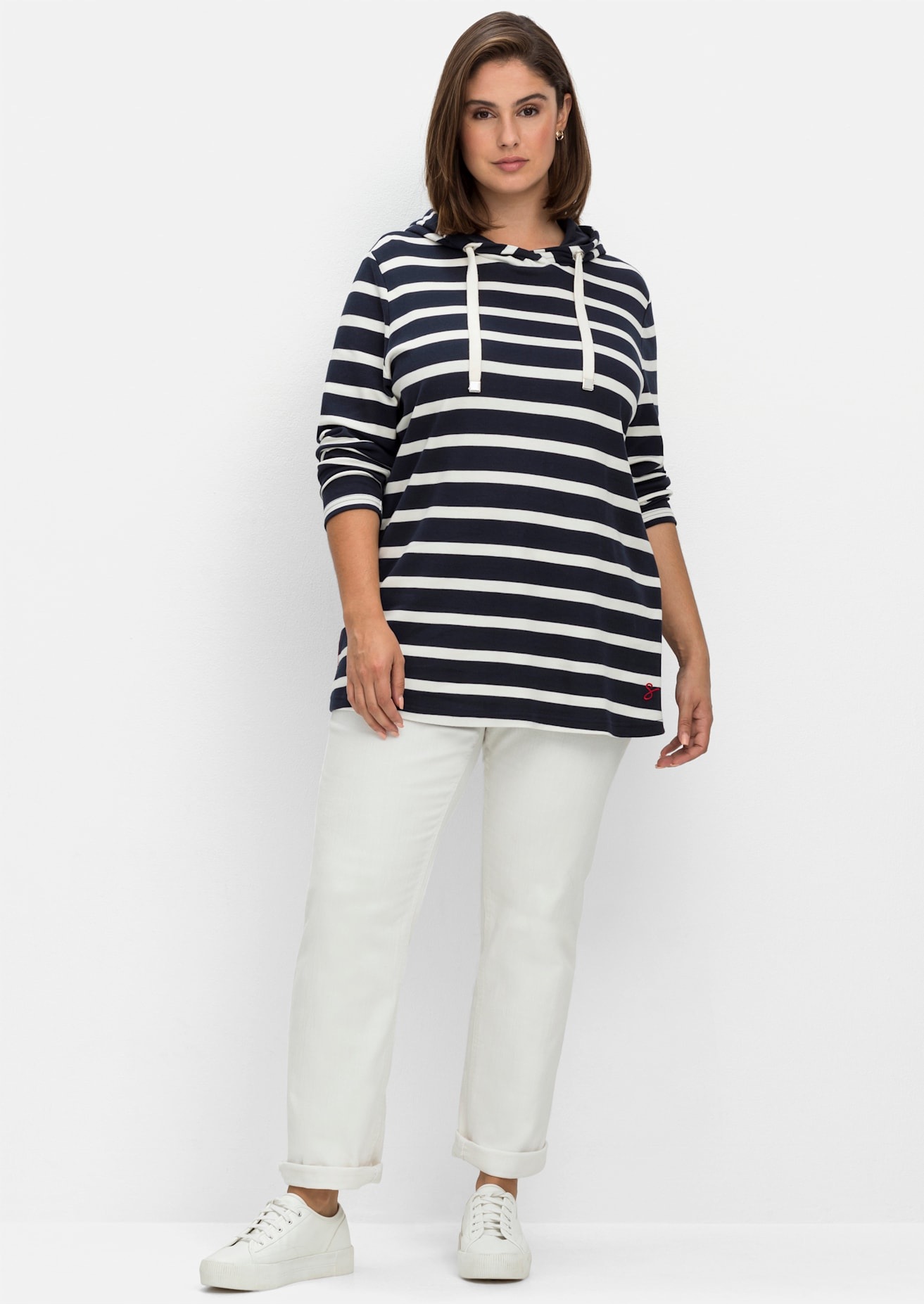 Sheego Langarmshirt "Langarmshirt", 1 Stk. günstig online kaufen