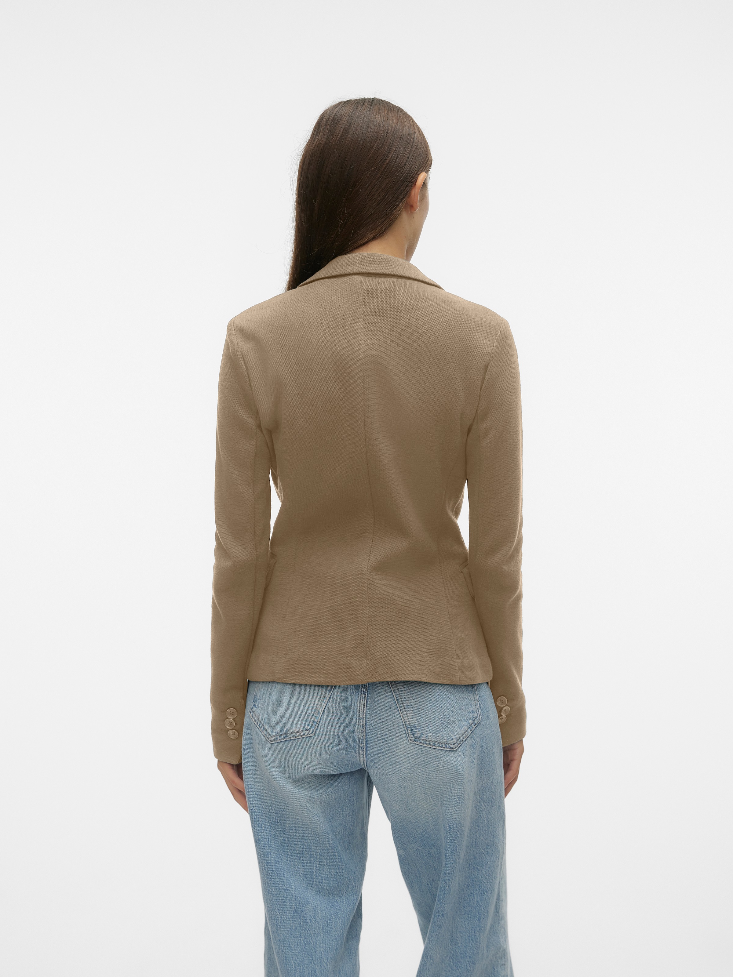 Thumbnail - Vero Moda Jerseyblazer "VMJULIA LS BLAZER JRS NOOS" mit Knopfleiste