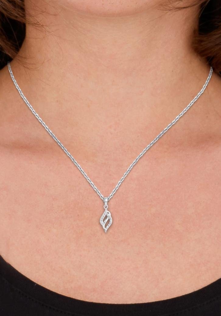 Amor Kette mit Anhänger »9947546«, mit Zirkonia (synth.)