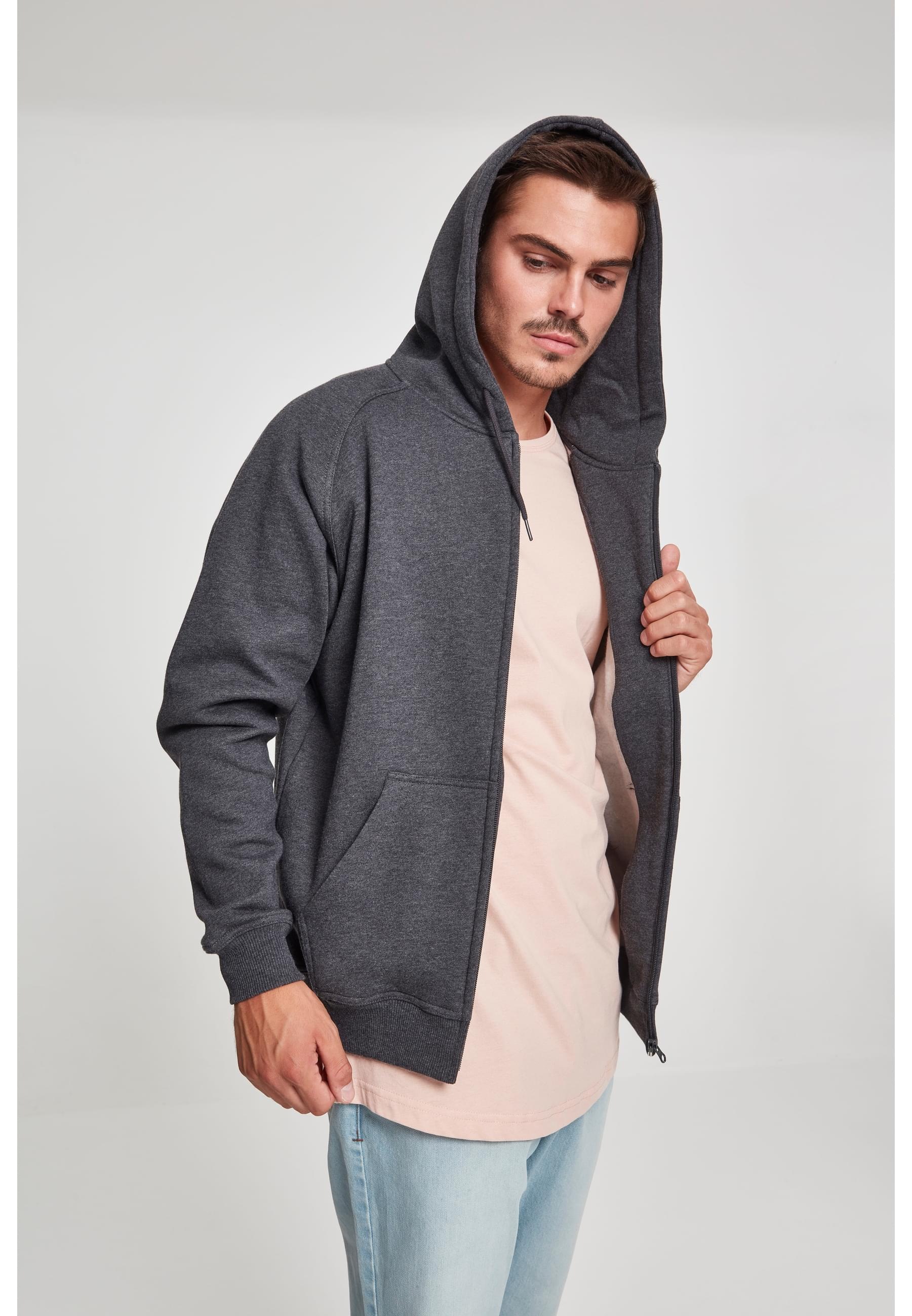 URBAN CLASSICS Sweatjacke »Urban Classics Herren Zip Hoody«