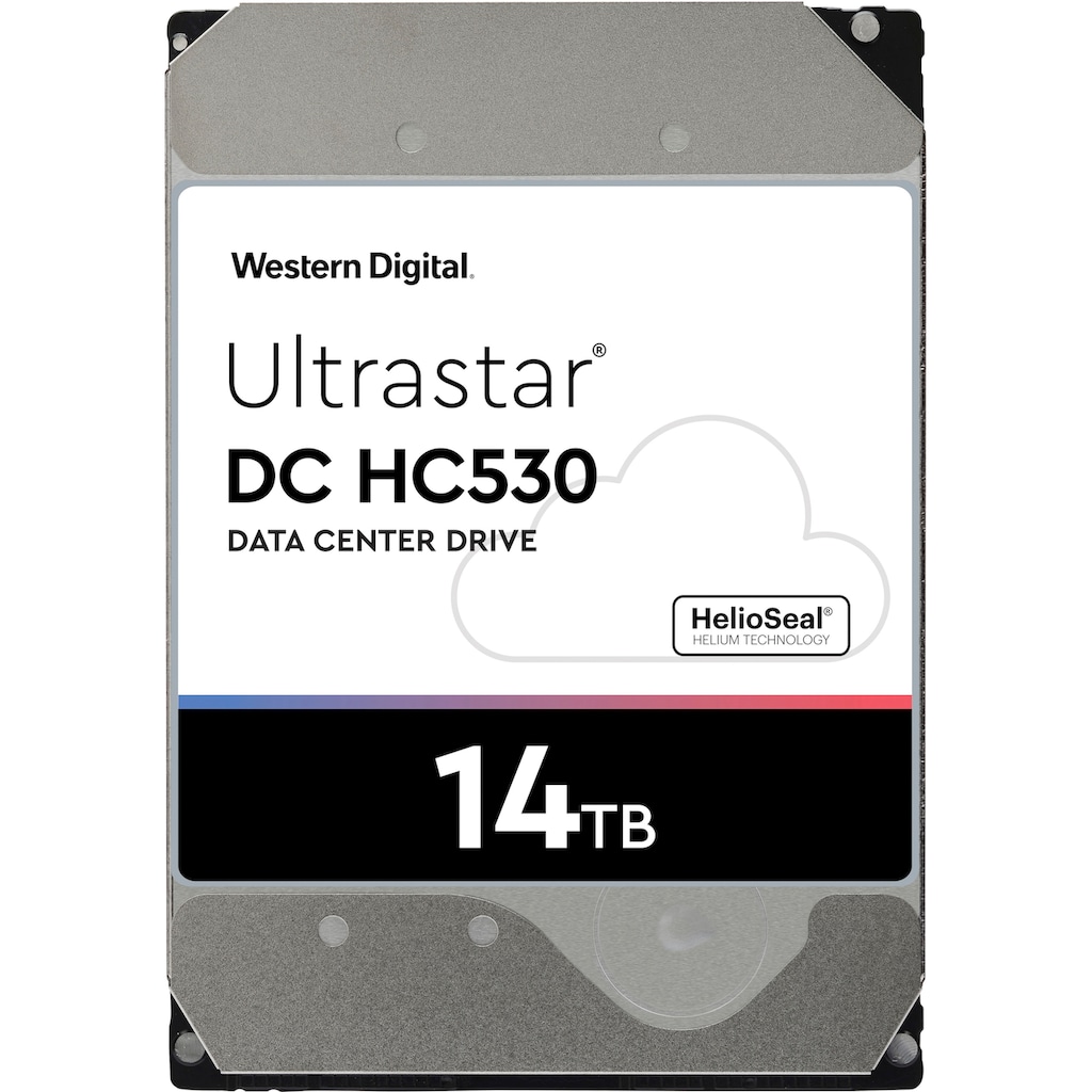 Western Digital HDD-Festplatte »Ultrastar DC HC530 14TB SAS«, 3,5 Zoll, Anschluss SAS