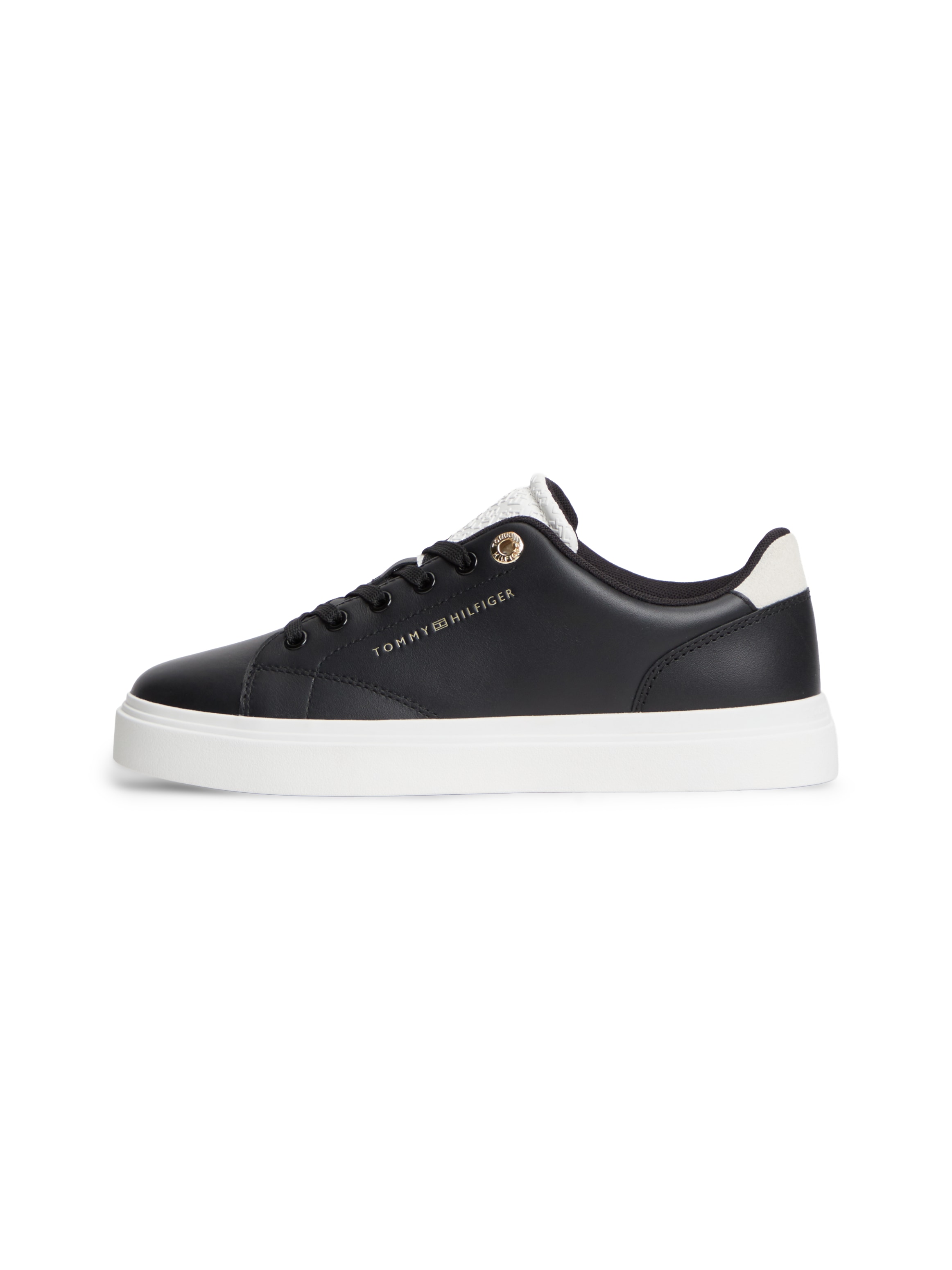 Tommy Hilfiger Plateausneaker »TH FEMININE CUPSOLE MONOGRAM«  Freizeitschuh, Halbschuh, Schnürer, Logoprägung an der Schuhzunge