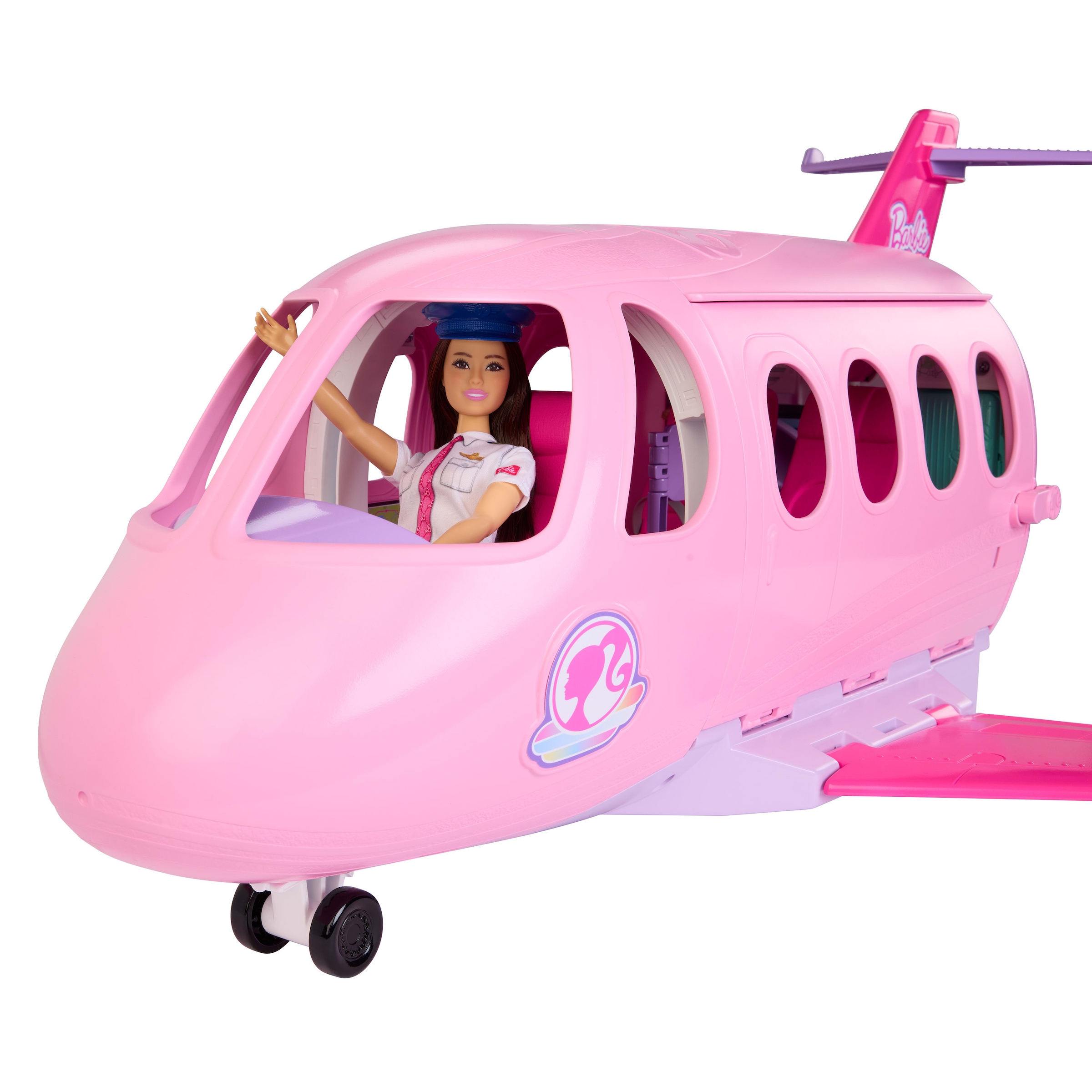 Barbie Spielzeug-Flugzeug »Barbie Traumland Traumflugzeug« mit Sound; Länge ca. 72 cm