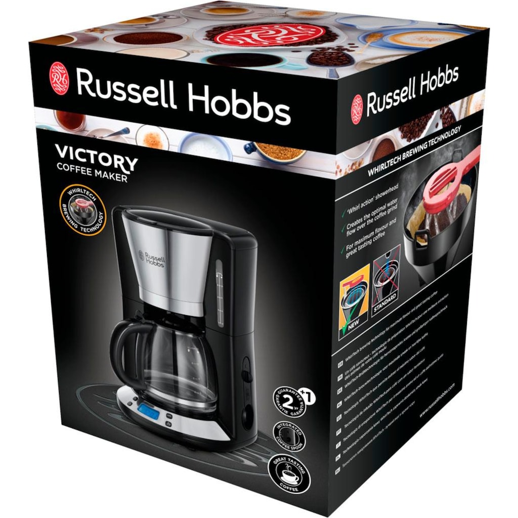 RUSSELL HOBBS Filterkaffeemaschine »Victory 24030-56«, 1,25 l Kaffeekanne, 1x4