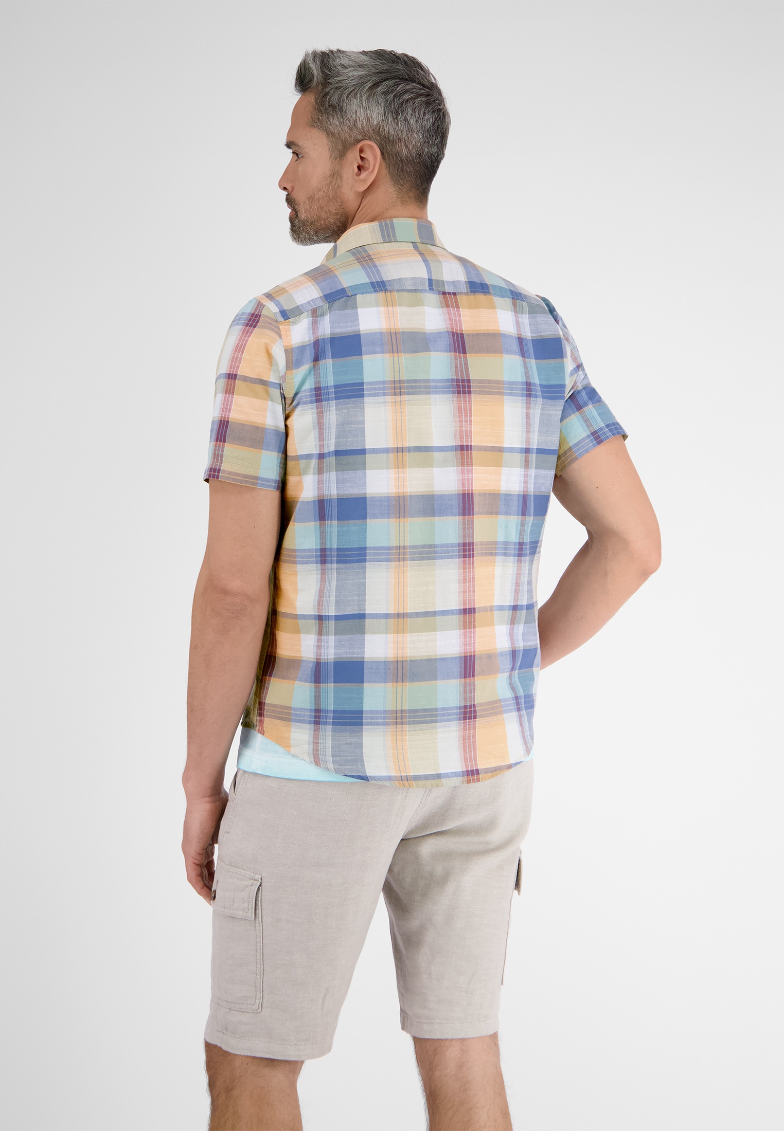 LERROS Kurzarmhemd "Kariertes Halbarmhemd" günstig online kaufen